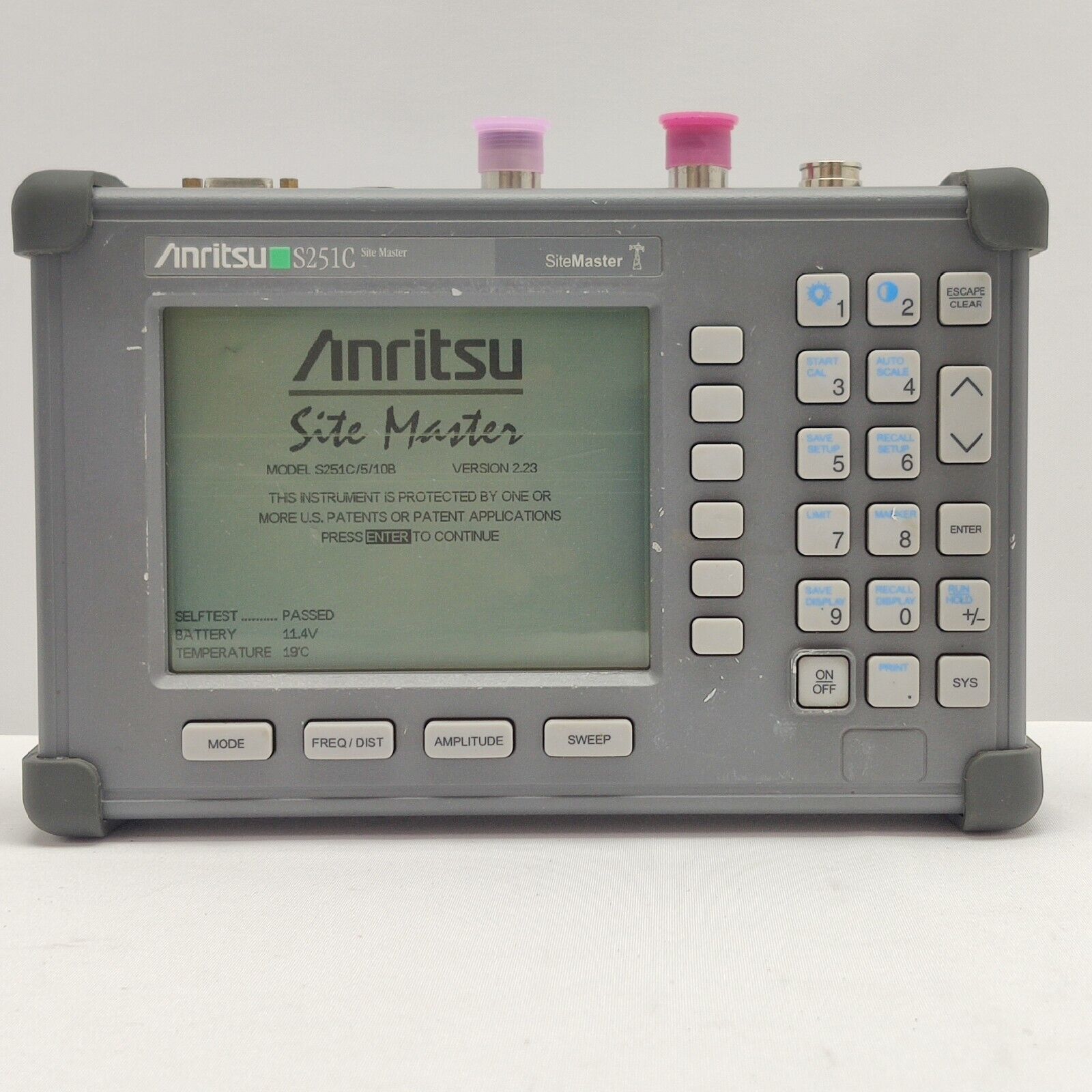 Anritsu S251C Site Master Cable & Antenna Analyzer Opt. 5 & 10B & Accessories