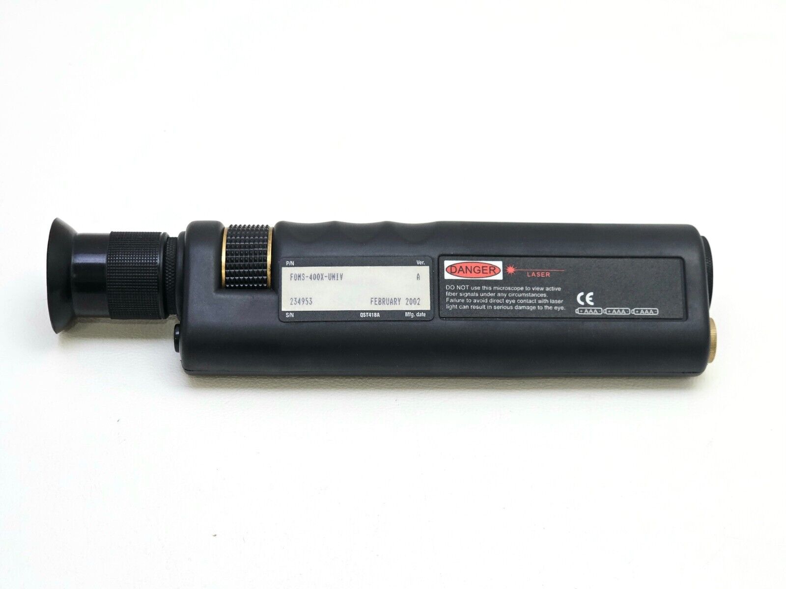 EXFO FOMS-400X-UNIV Fiber Optic Scope with 2.5mm PC / APC Connectors