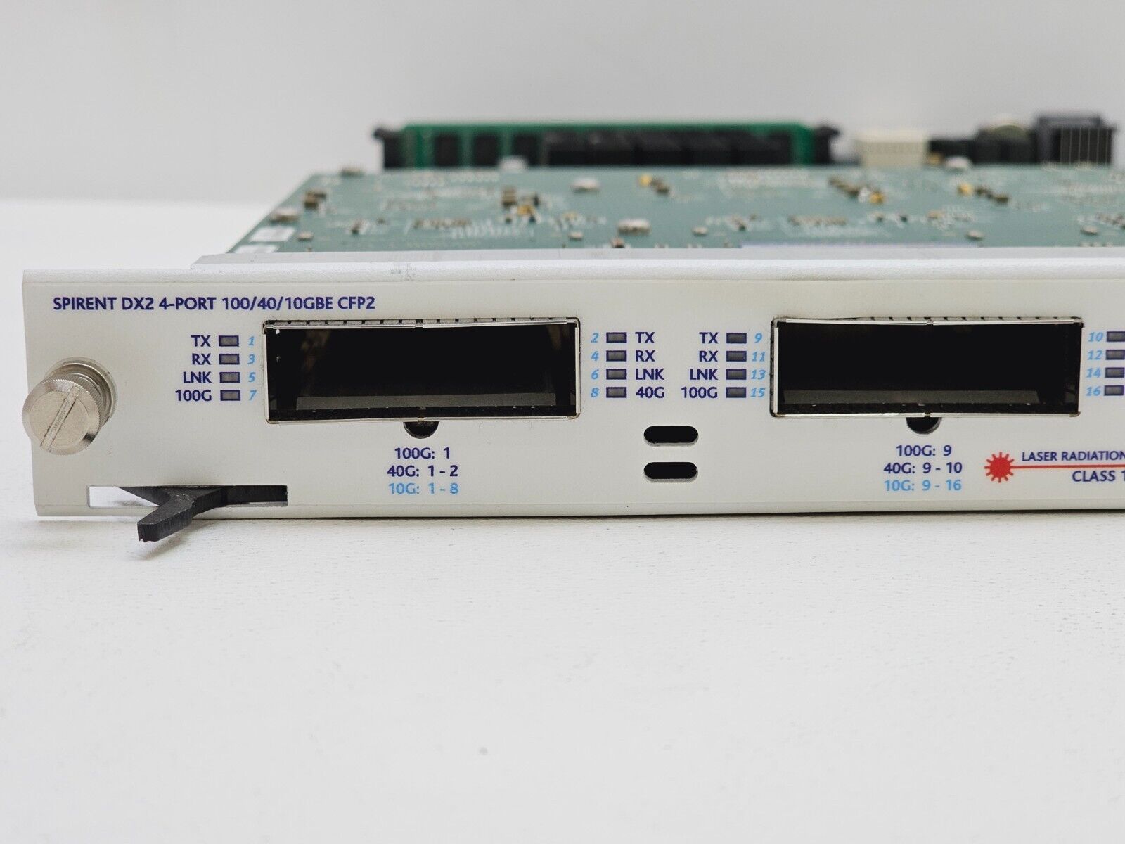 SPIRENT DX2-100G-P4 DX2 4-PORT 100/40/10GBE CFP2 Licences:10G/40G/100G Tri-Speed