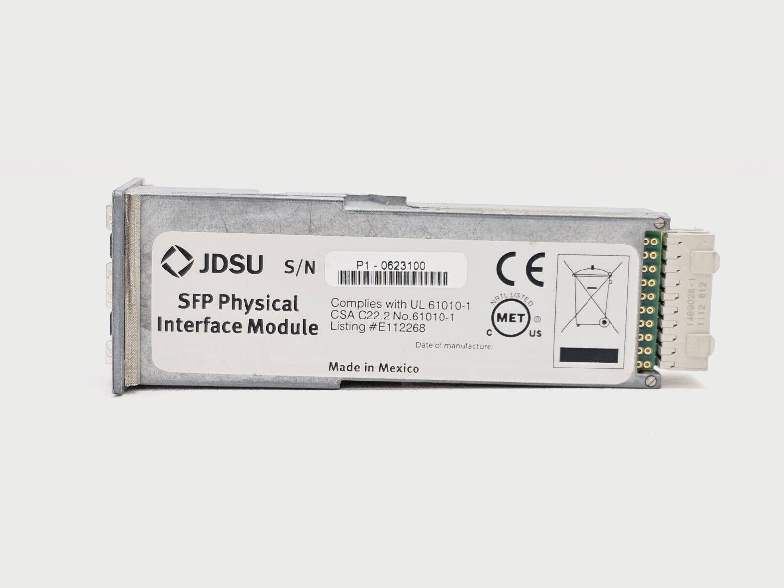 Viavi JDSU XFP & 2x SFP PIM-KIT Physical Interface Modules with Carry Bag