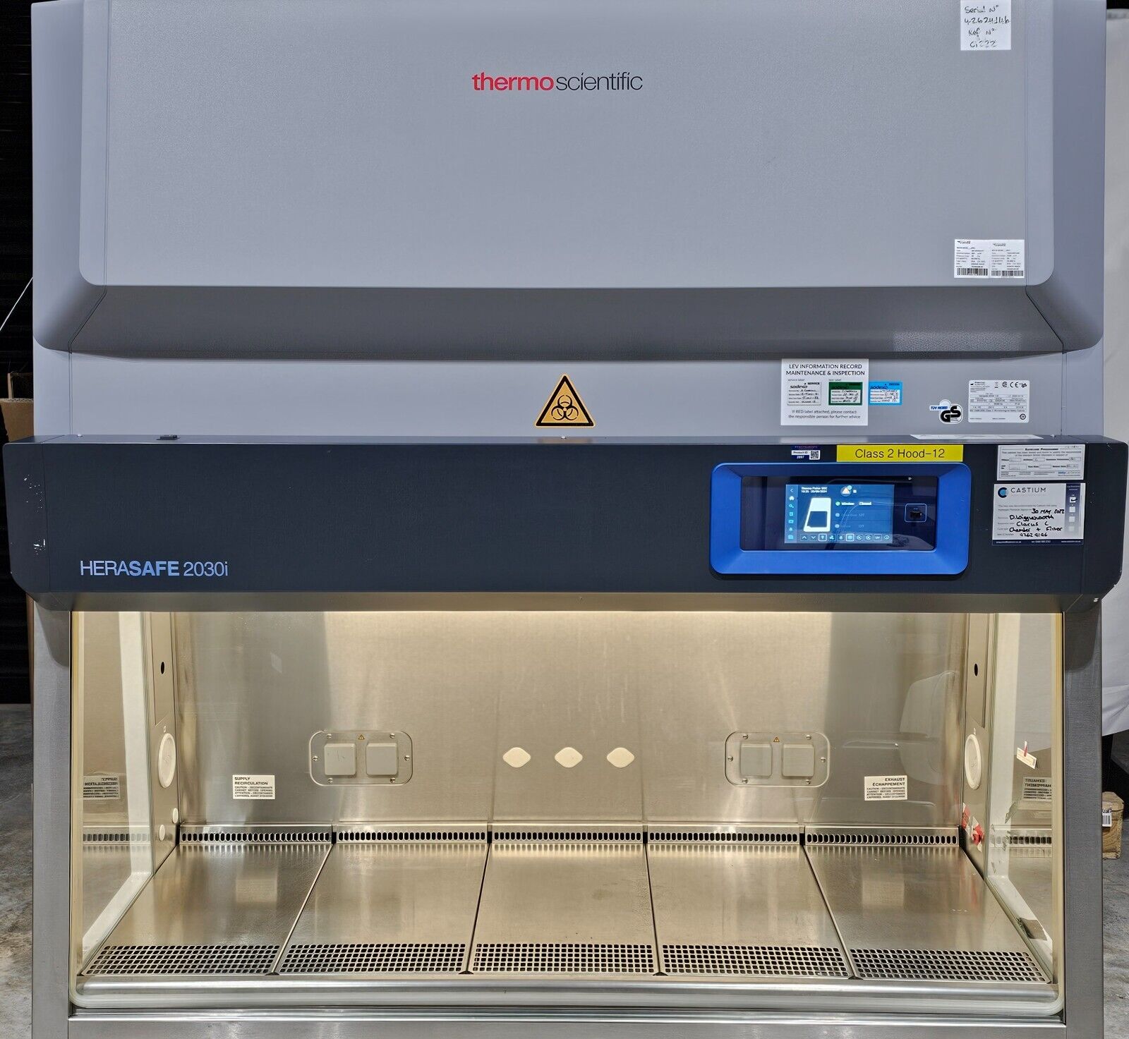 Thermo Scientific Herasafe 2030i 1.5 Micro-Biological Safety Cabinet MFD 2020