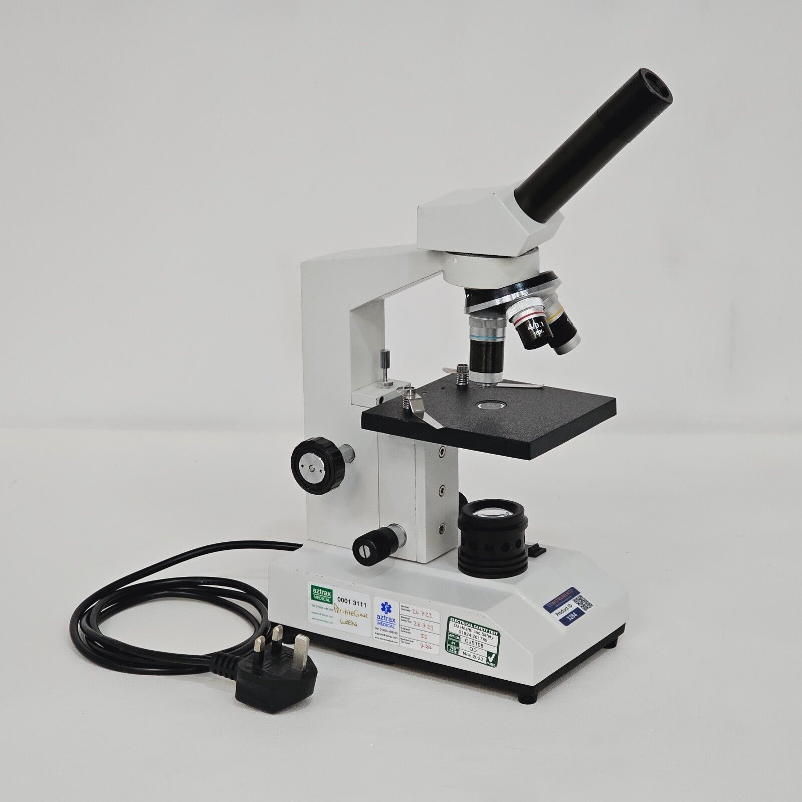 Zenith Ultra 400 Ver. 2 Series Microscope with Objectives 10/0.25 4/0.1 40/0.65