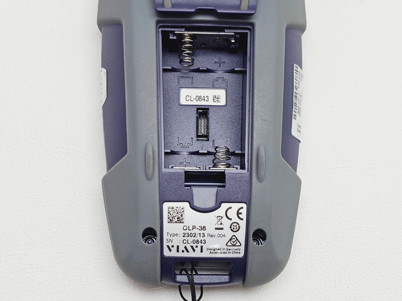 Calibrated Viavi JDSU OLP-38 Optical Power Meter 1310/1550 nm SM 2302/13 +26 dBm