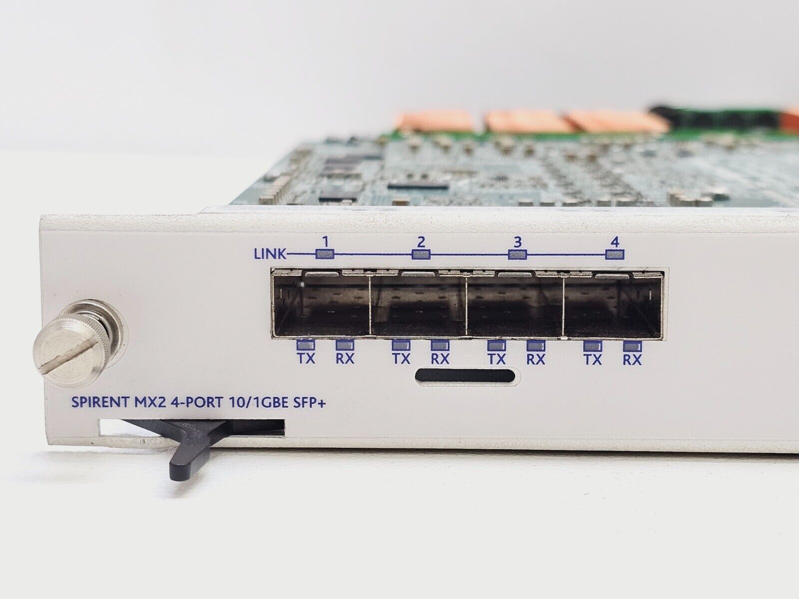 SPIRENT MX2-10G-S4 MX2 4-PORT 10G/1GBE SFP+ Licences:  100M/1G/2.5G/5G/10G