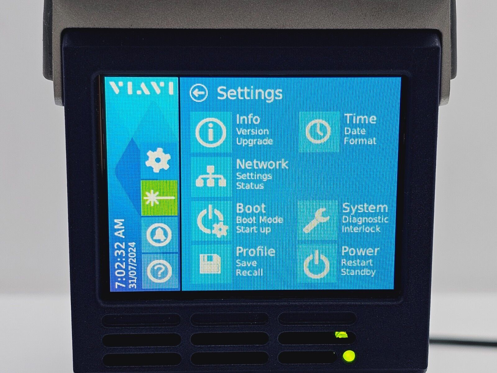 Viavi JDSU MAP-220C-A PCT-rm with mSRC-C2 Source and mOLM-C1 IL/RL Module 2019