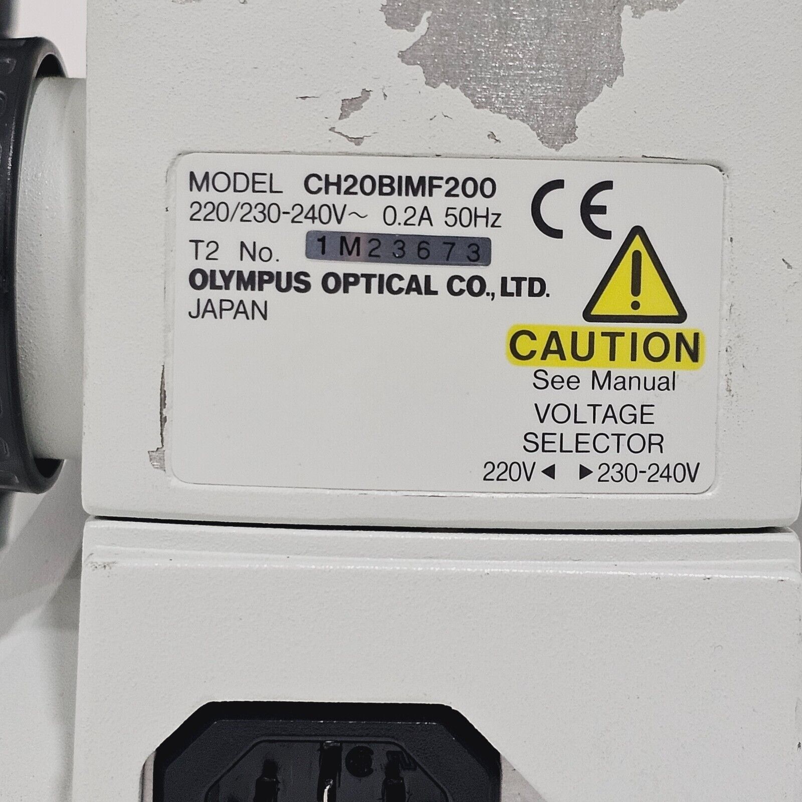 Olympus CH20 BIMF200 Microcope + 4 Optics NEA 40X/0.65 100X/1.25 Oil 10/0.25....