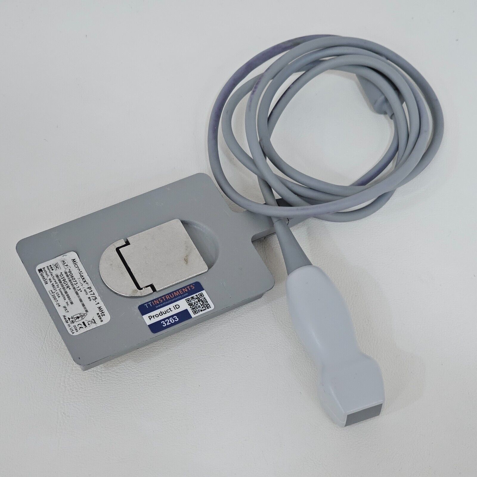 SonoSite MicroMaxx P06073-13 P17/5- 1 MHz Transducer MFD 2007