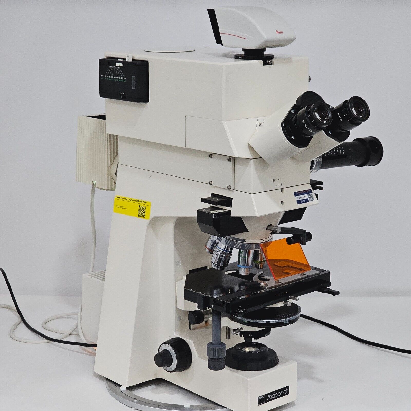 ZEISS Axiophot El-Einsatz Microscope 451887 DFC300 FX Camera + 6 Objectives &..