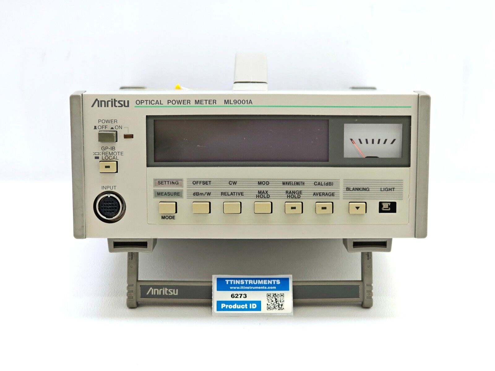 Anritsu Optical Power Meter ML9001A READ Desscription