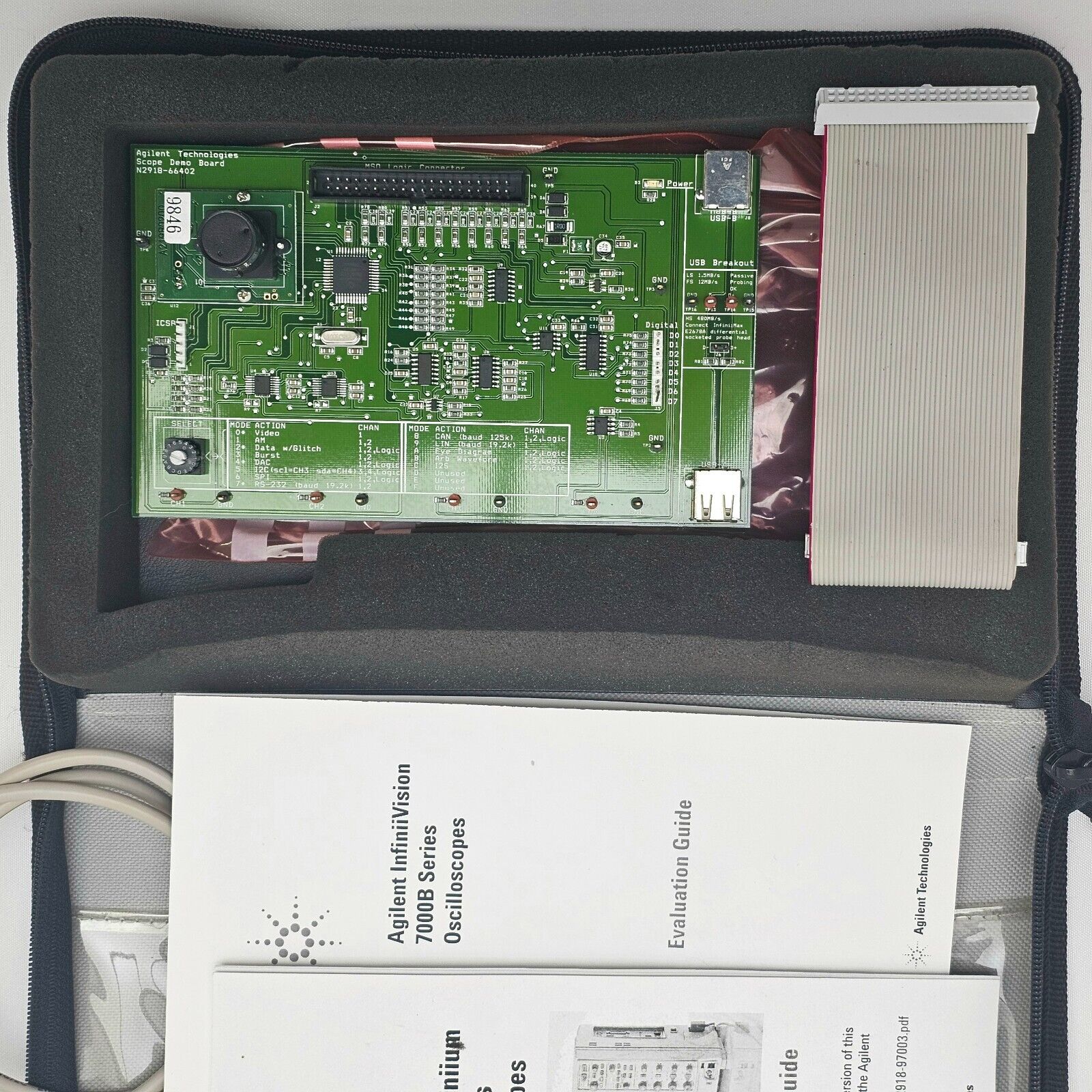 Agilent Keysight N2918B Evaluation Kit for Infiniium 9000A and 9000 H-Series Osc