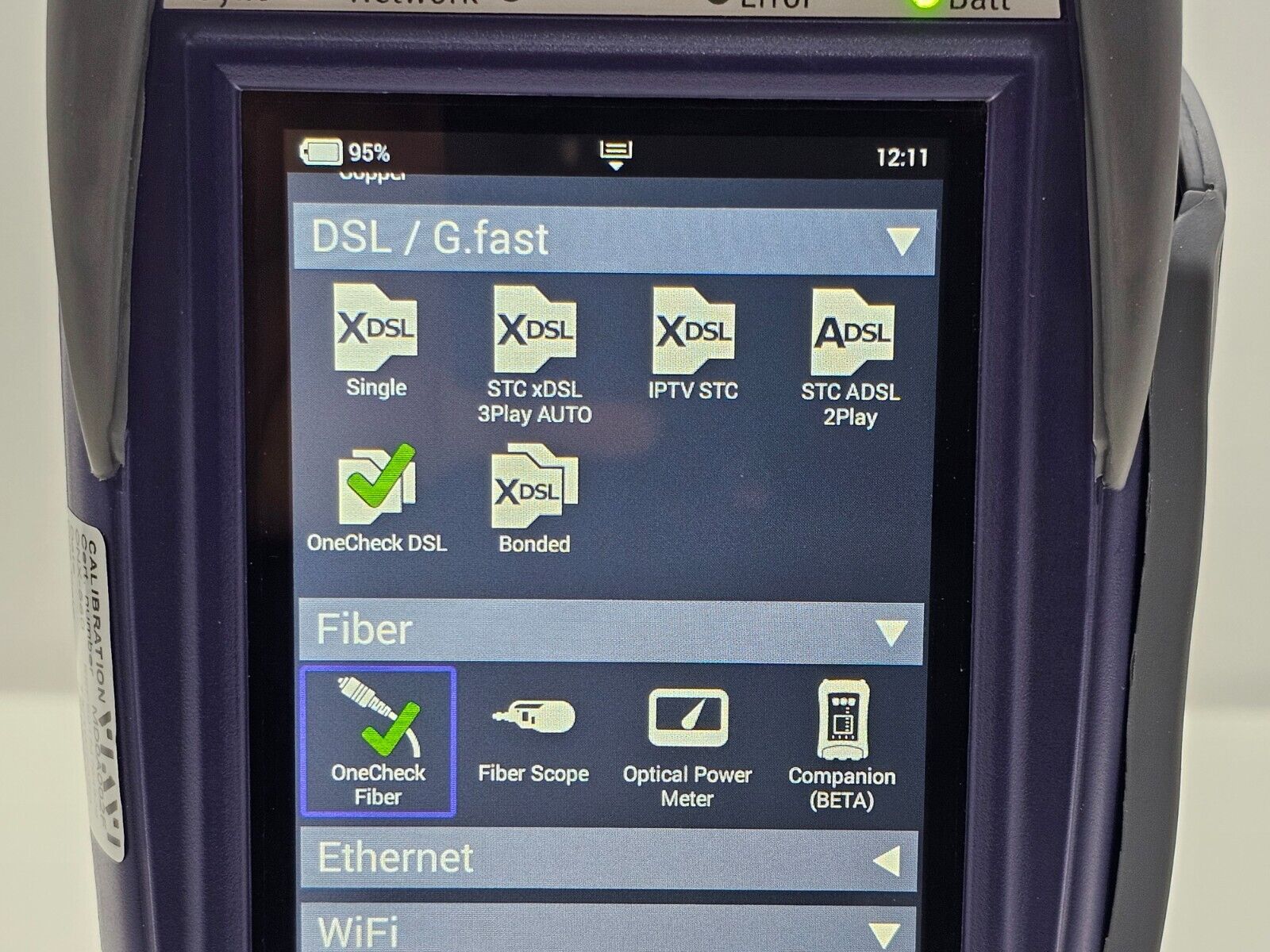 Viavi JDSU OneExpert ONX-580 ONX-BDCM-GFAST with Options