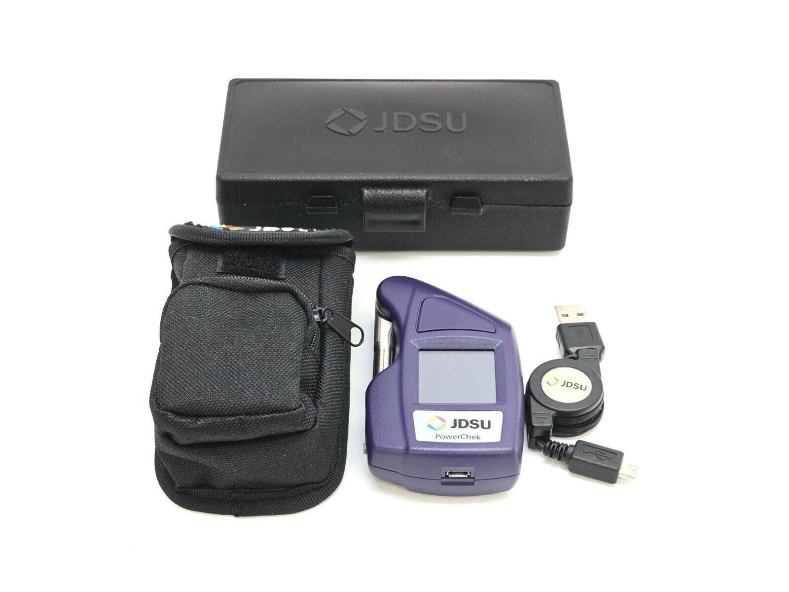 Viavi JDSU PowerChek Optical Power Meter FIT-SP-1 KIT OP-1 SC / SC-APC / LC