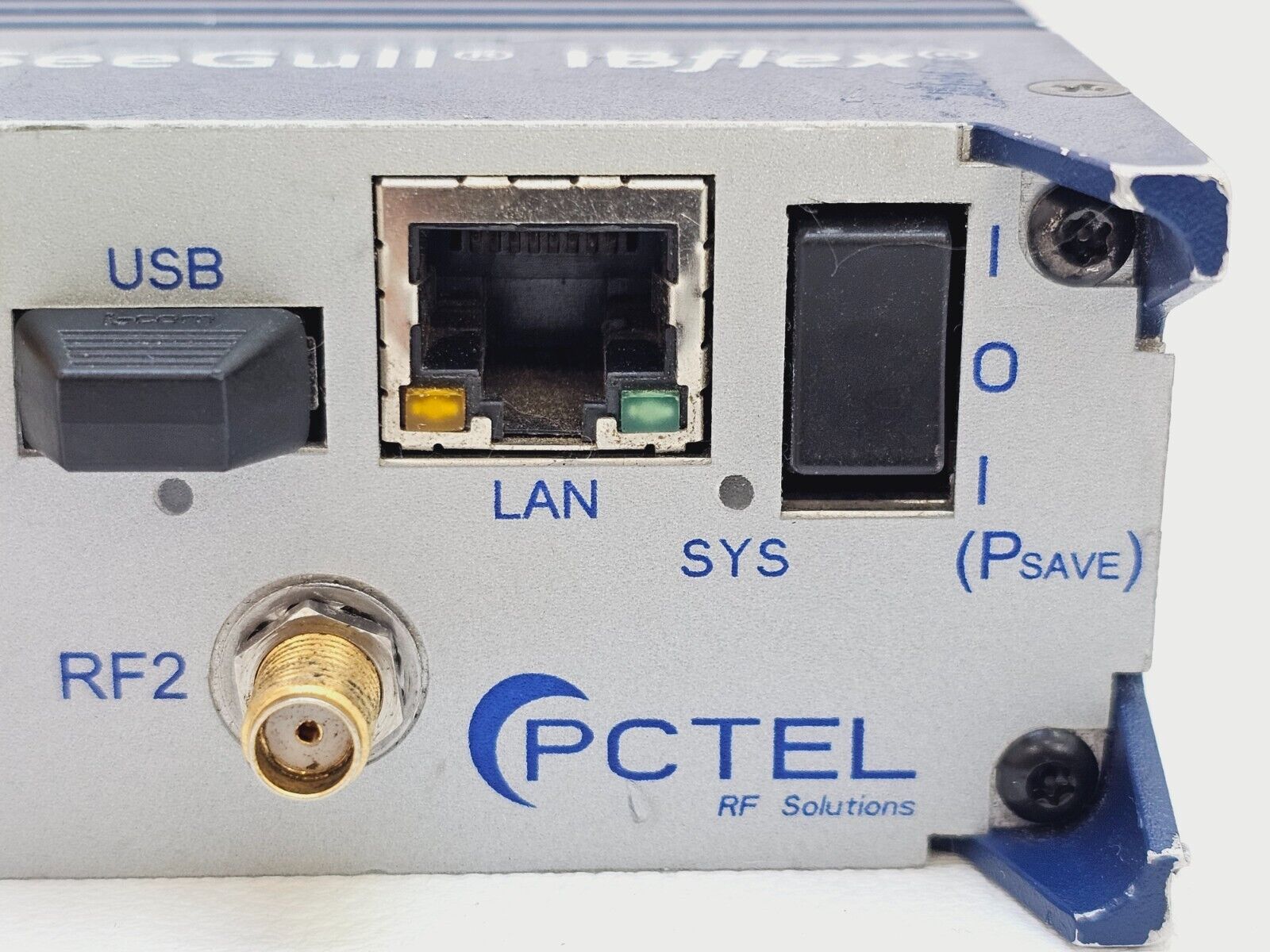 PCTEL SeeGull IBflex 570MHz-3.8GHz Scanning Receiver 08900S ENH Power Scan Optio