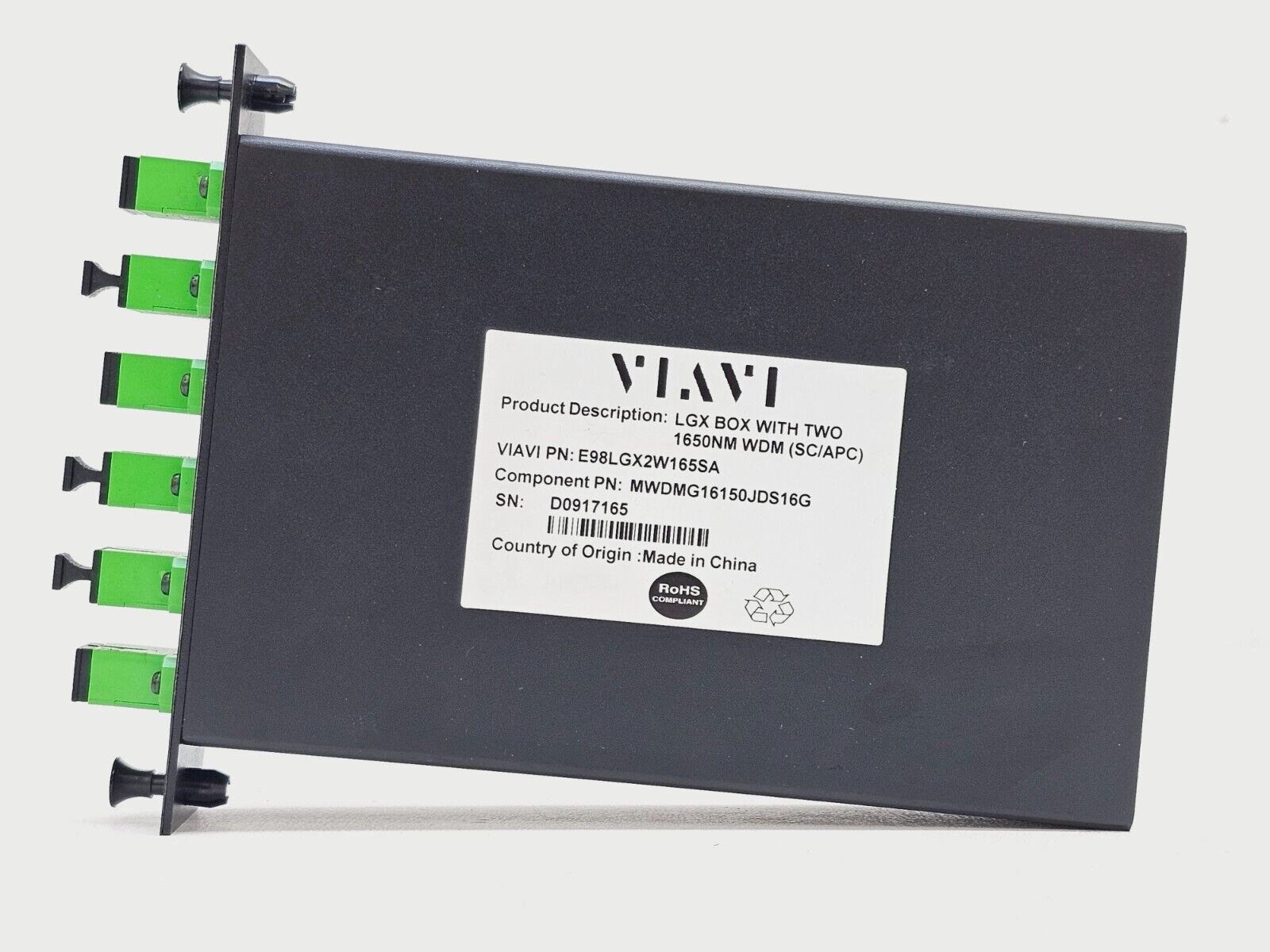 Viavi JDSU LGX W165/BP165/F165 E9PCFSCAPC1650 MountngKit E98LGX1BP165SA