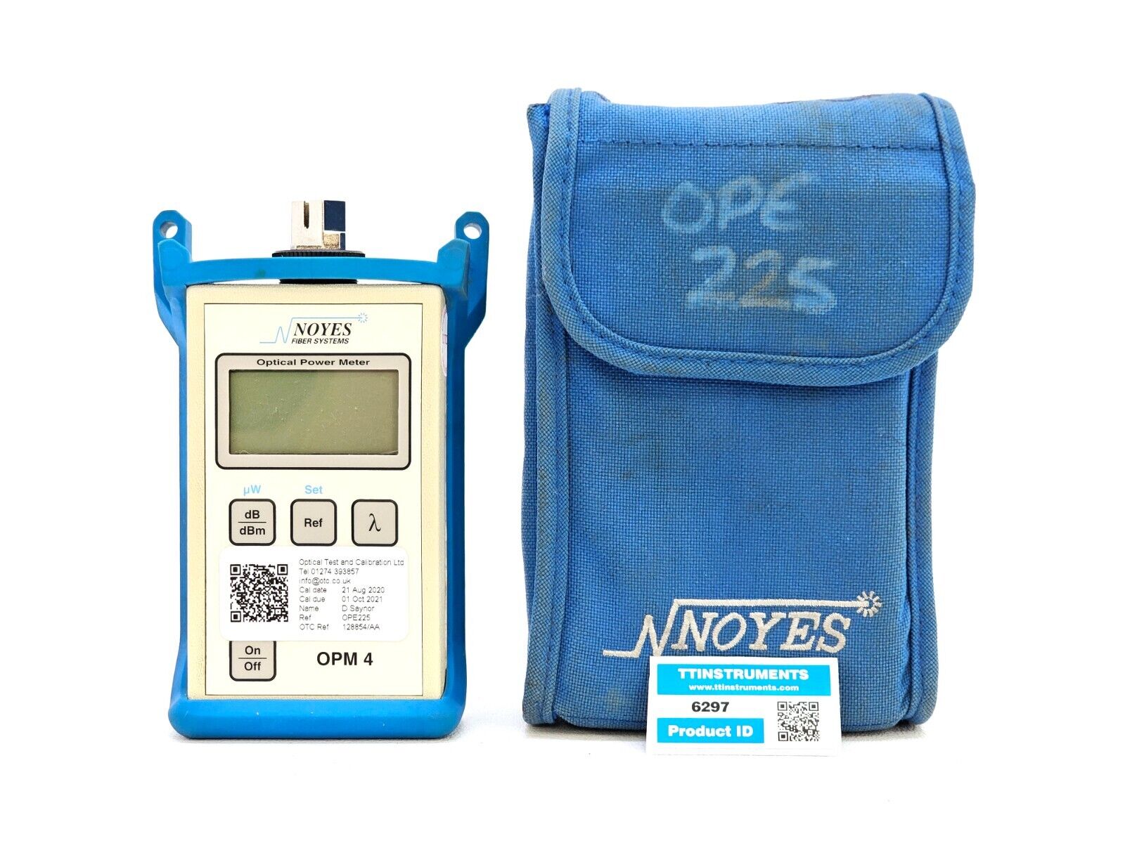 AFL Noyes OPM 4 Optical Power Meter OPM4-2C SM MM 850/1300/1310/1550nm +6 to -60