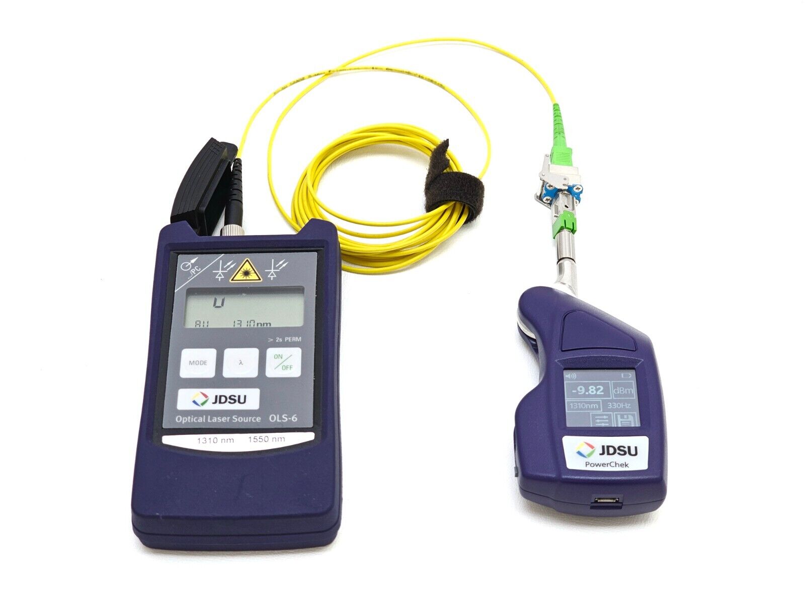 Viavi JDSU PowerChek Optical Power Meter FIT-SP-1 KIT OP-1 SC / SC-APC / LC