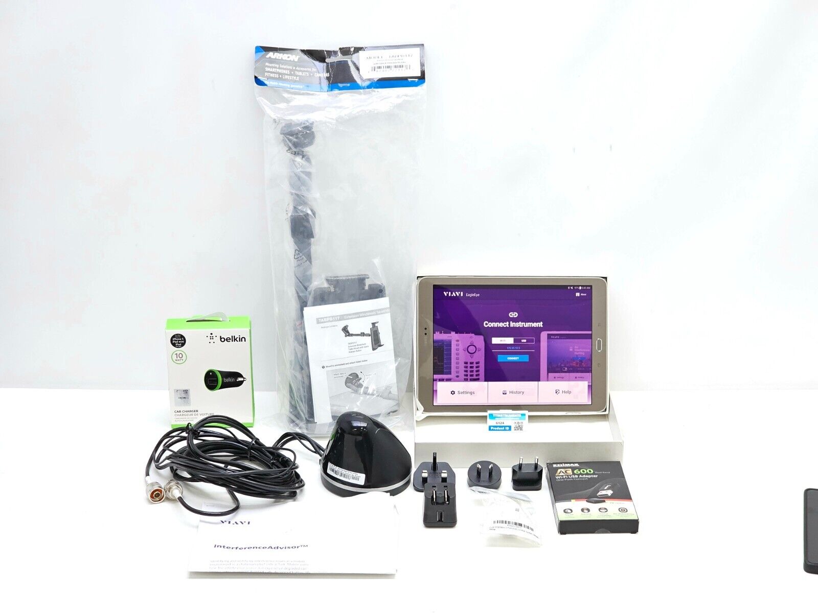 Viavi JDSU IA811 RF Test Interference Advisor Accessories Kit with Antenna