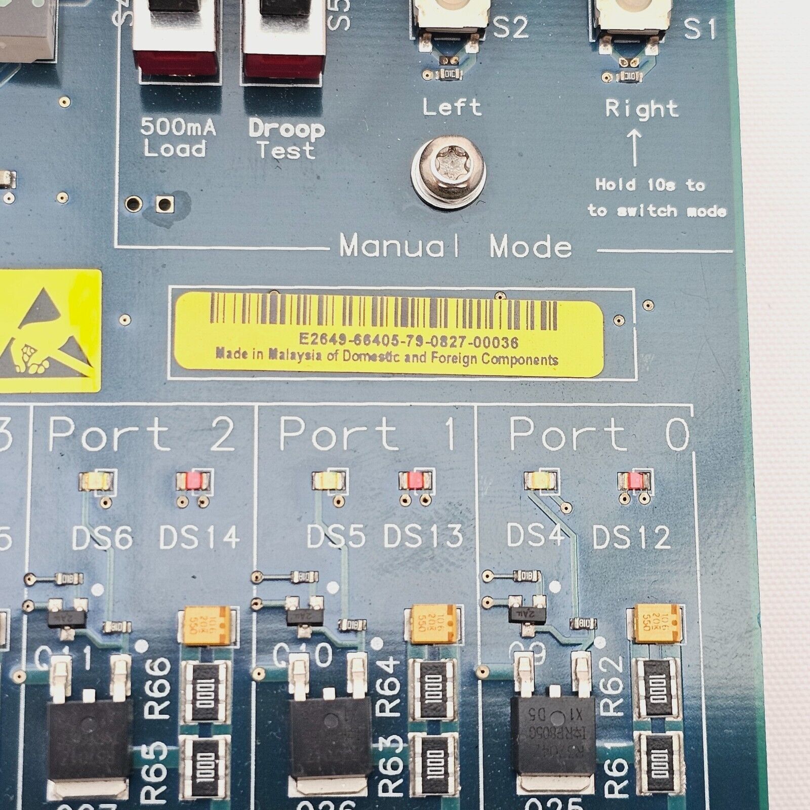 Keysight Agilent E2649-68705 USB Droop Drop Test Fixture