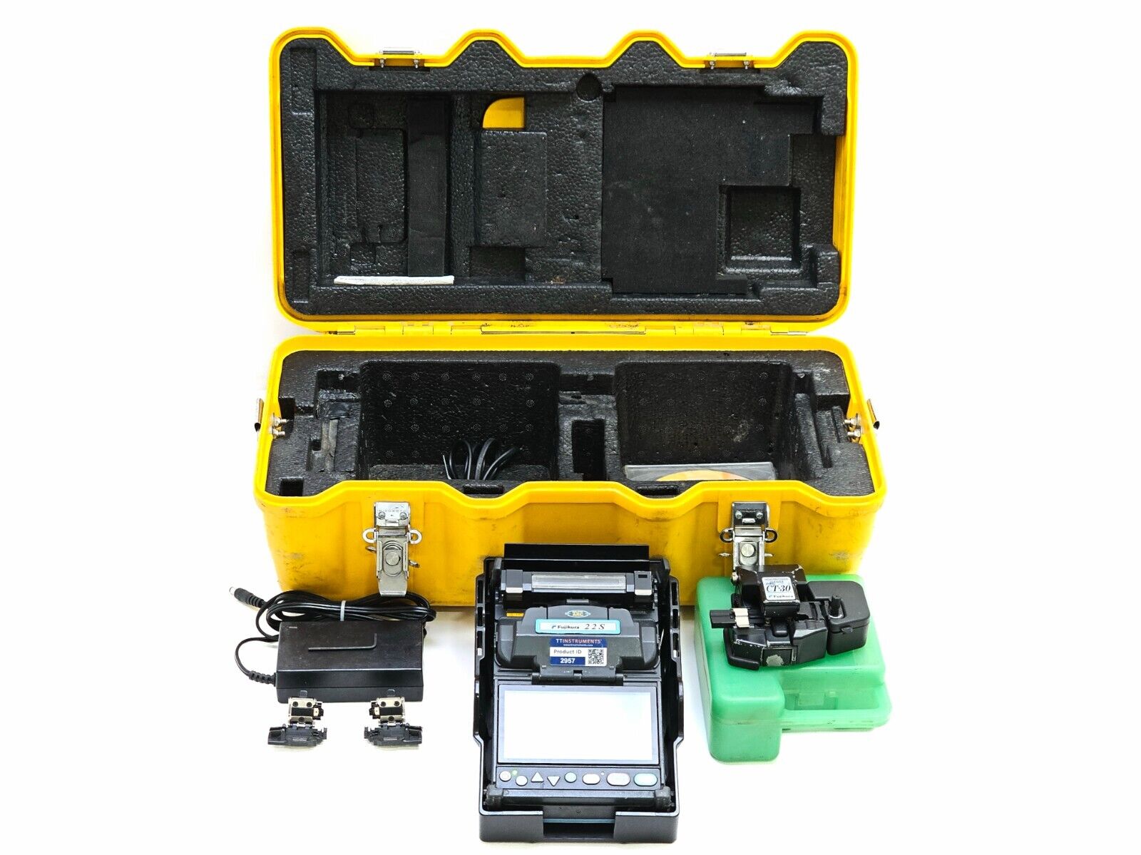 Fujikura FSM-22S Fiber Optic SM MM Splicer + CT-30 Cleaver 22S ARC 8059