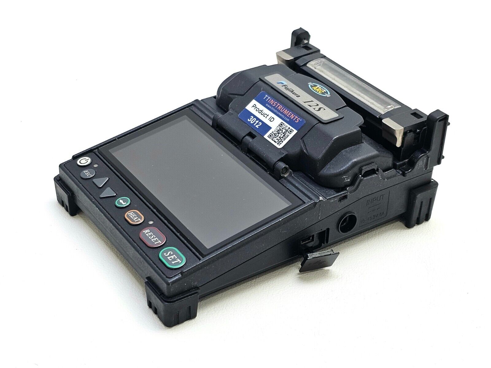 Fujikura 12S SM MM Fiber Fusion Splicer + CT-30 Cleaver & Fiber Holders ARC 1422