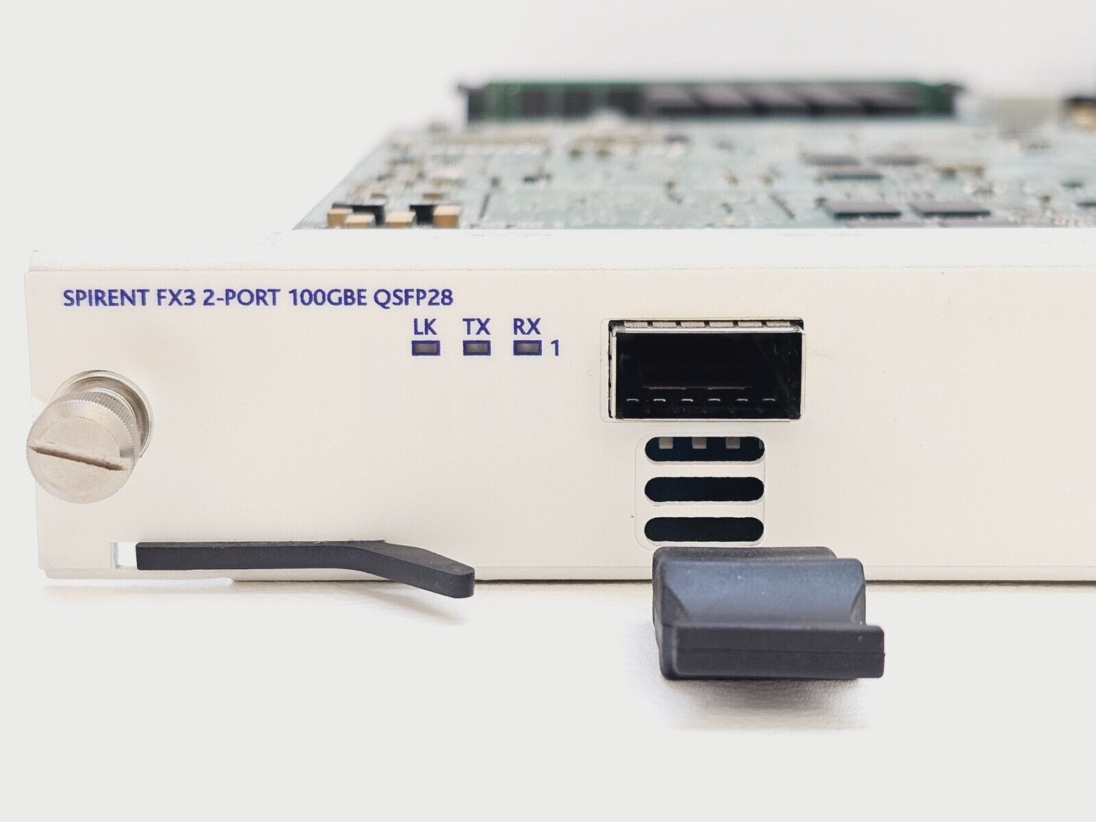 SPIRENT FX3-100GO-T2 FX3 2-PORT 100GBE QSFP28 Licences:100G Ethernet Test Module