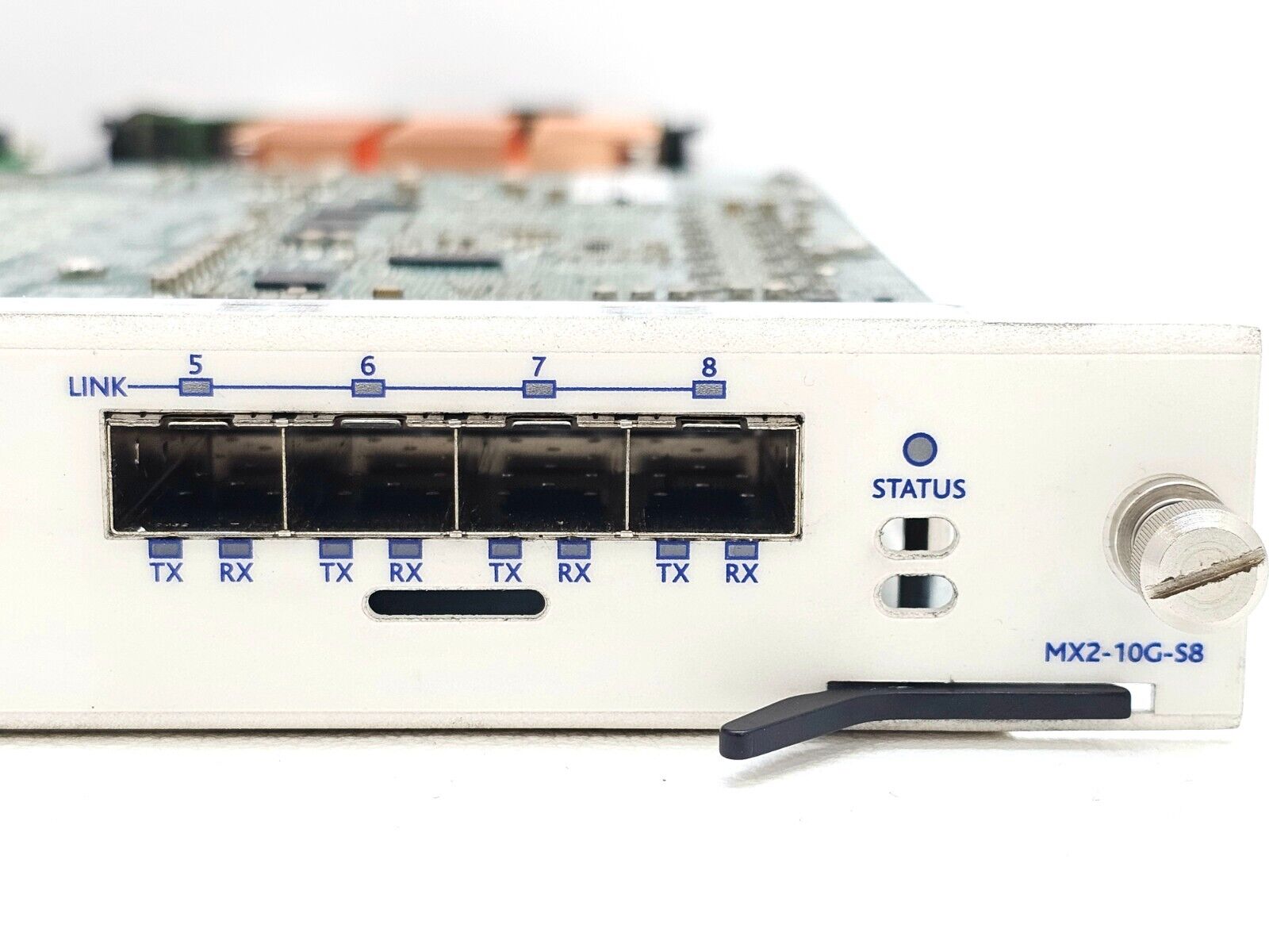 SPIRENT MX2-10G-S8 MX2 8-PORT 10G/1GBE SFP+ Licences: 100M/1G/2.5G/5G/10G Module