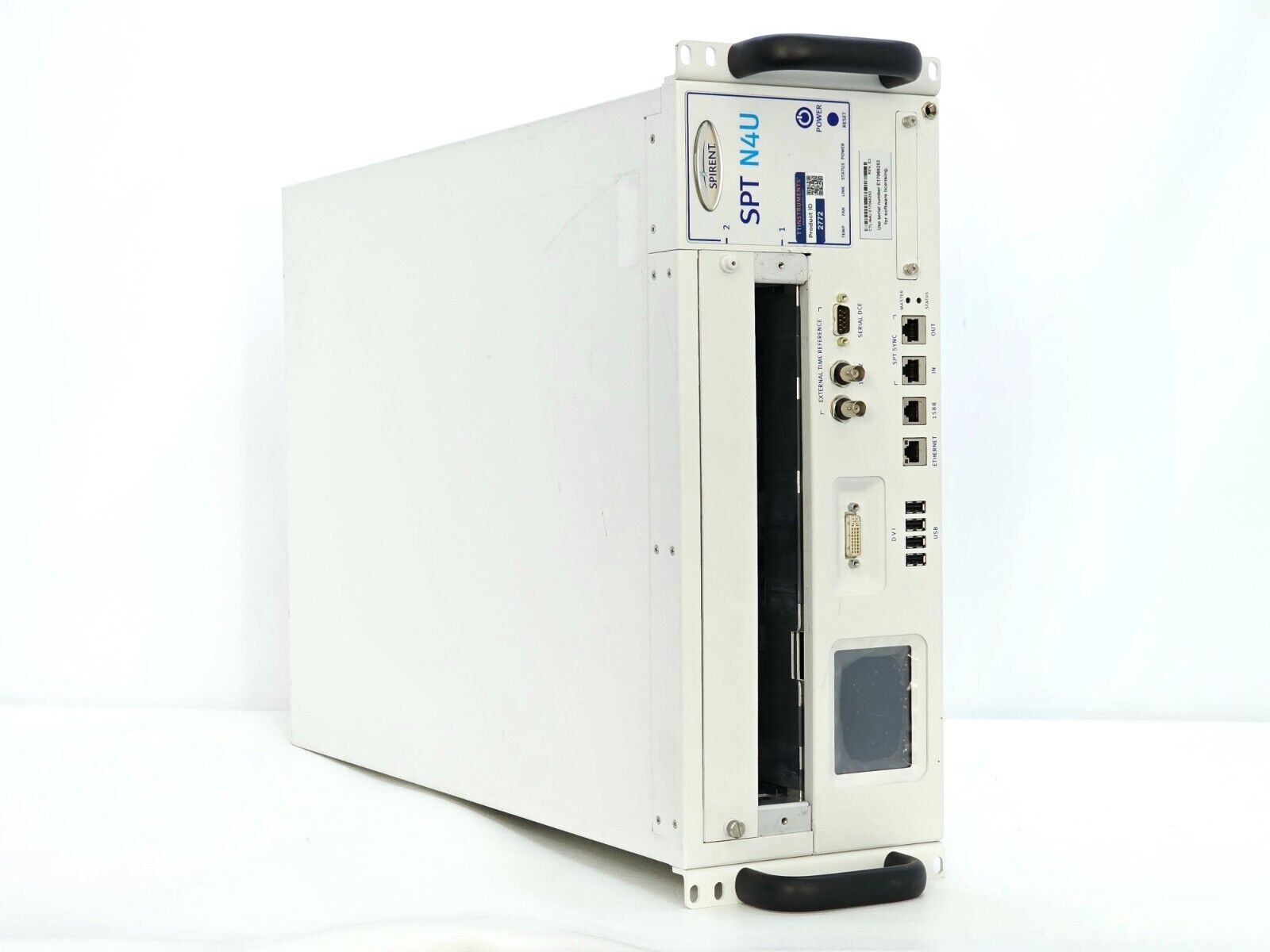 Spirent SPT-N4U-220 2-Slot Chassis Base Model CHS-N4U SPT N4U