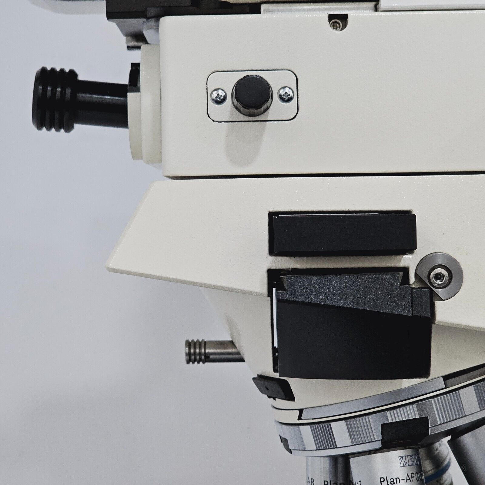 ZEISS Axioplan El-Einsatz Microscope 451887 IK-HR1D Camera + 5 Objectives &.....