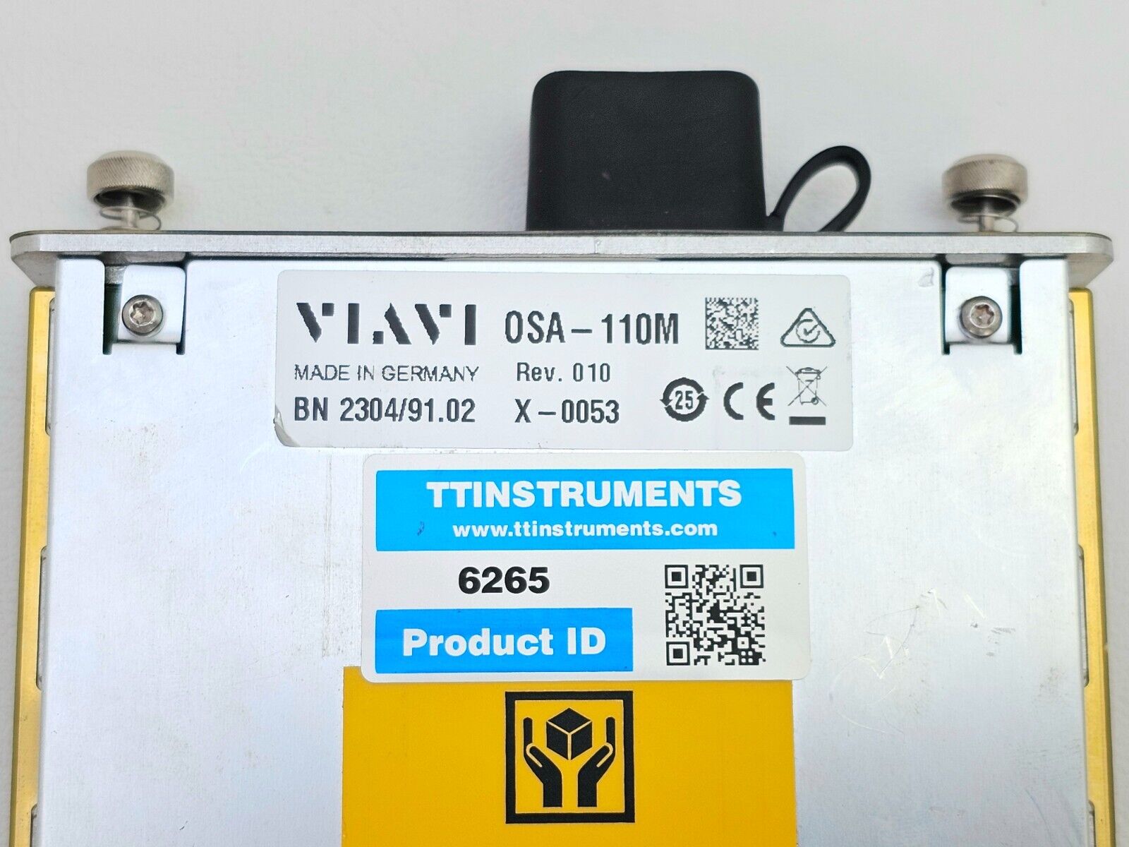 Viavi JDSU OSA-110M 1250-1650nm OSA Optical Spectrum Analyzer 2304/91.02 PC-FC