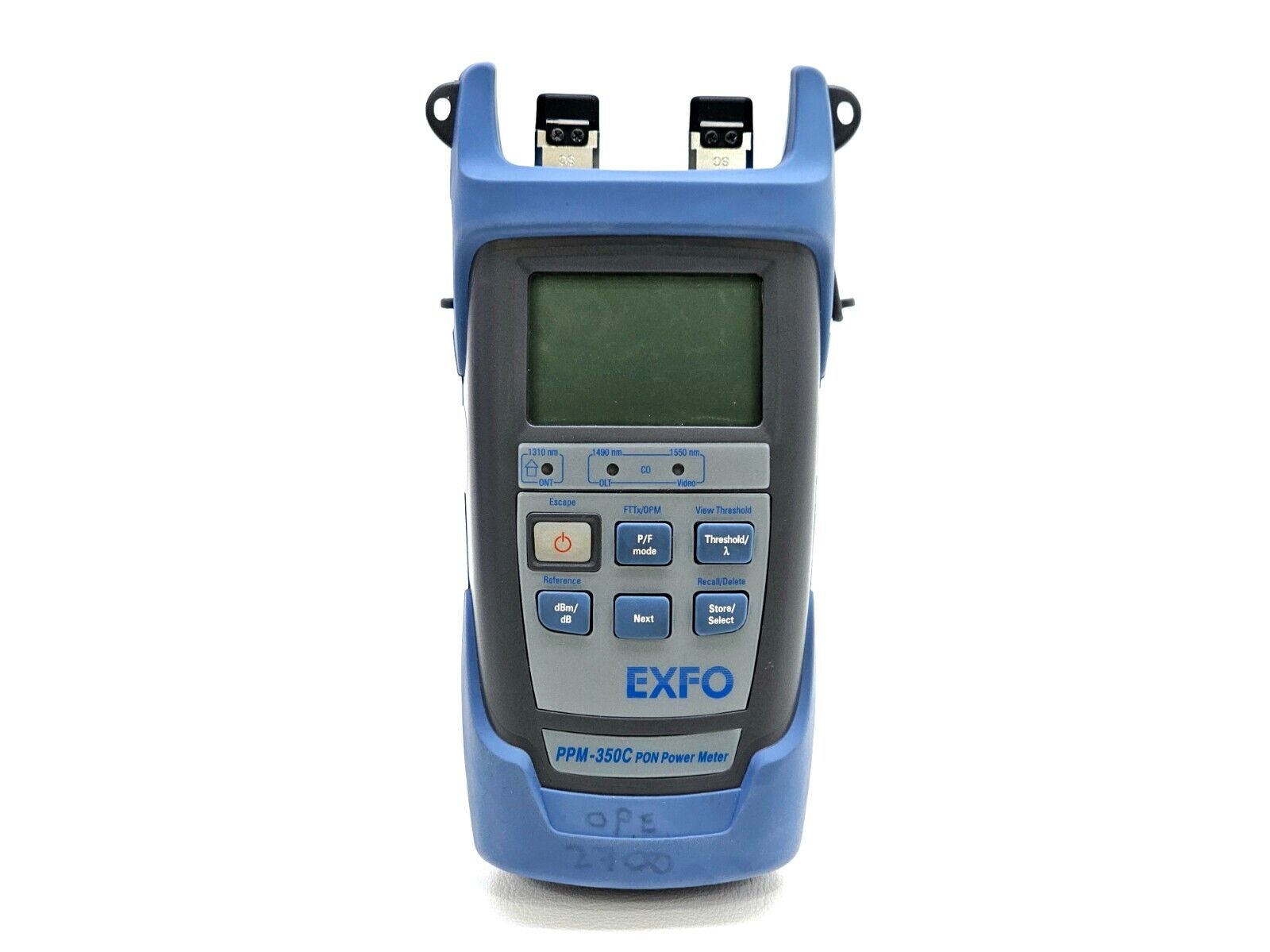 EXFO PPM-350C PON Power Meter PPM-352C APC-SC 1310/1490/1550 BPON EPON GPON FTTx