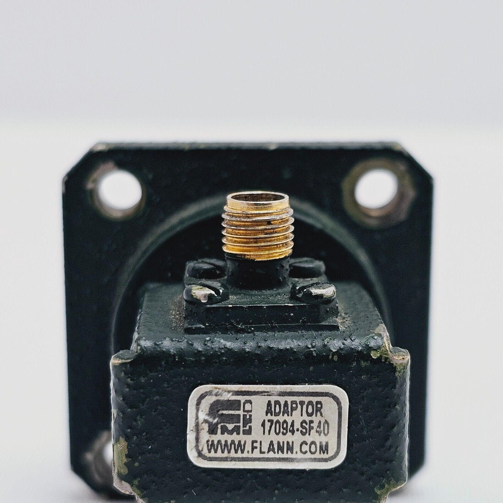 Flann Microwave 17094-SF40 Waveguide to SMA Coax Adaptor 9.84 - 15.0 GHz