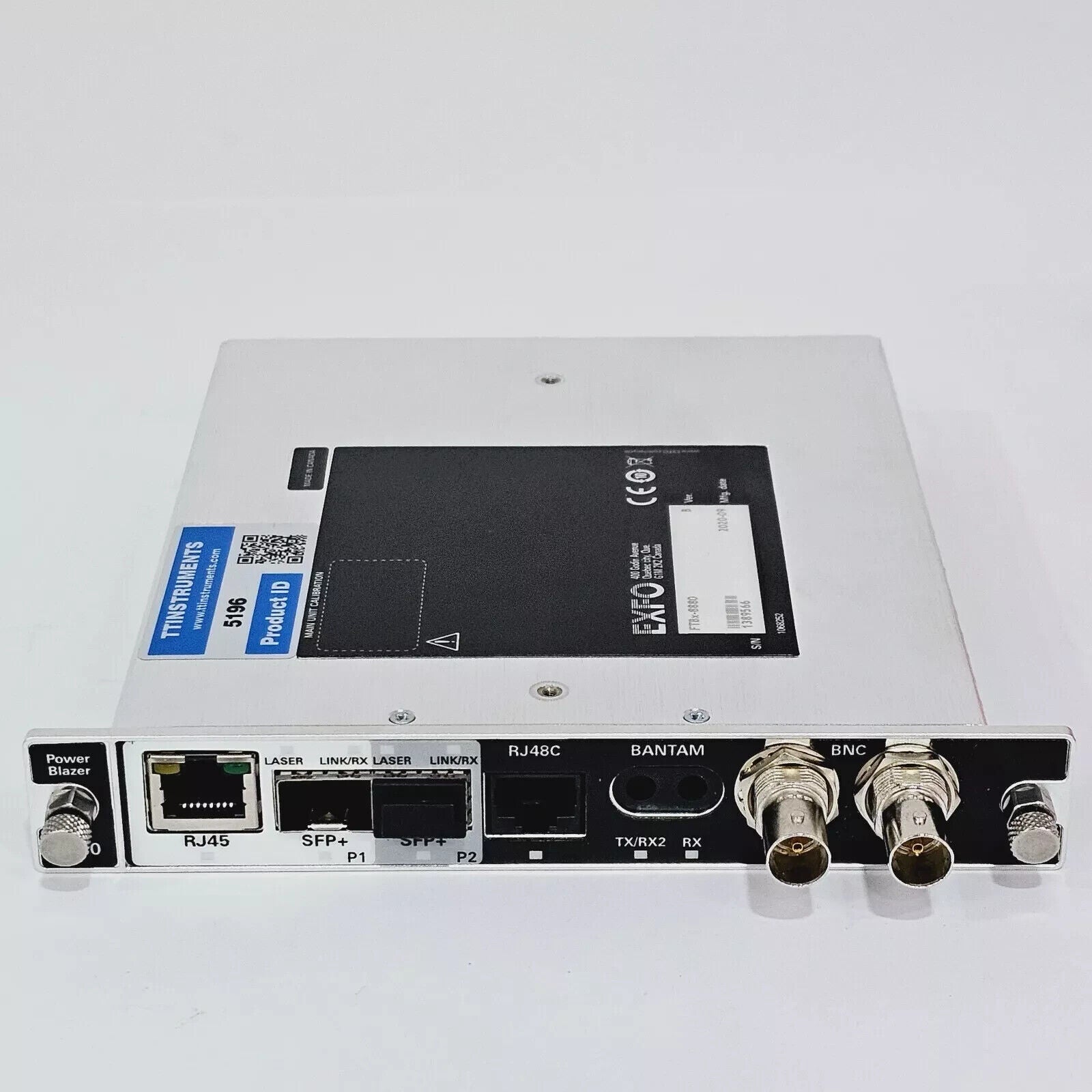 EXFO FTB-1 V2/Pro Mainframe with FTBx-8880 10G LAN WAN Ethernet Test Module