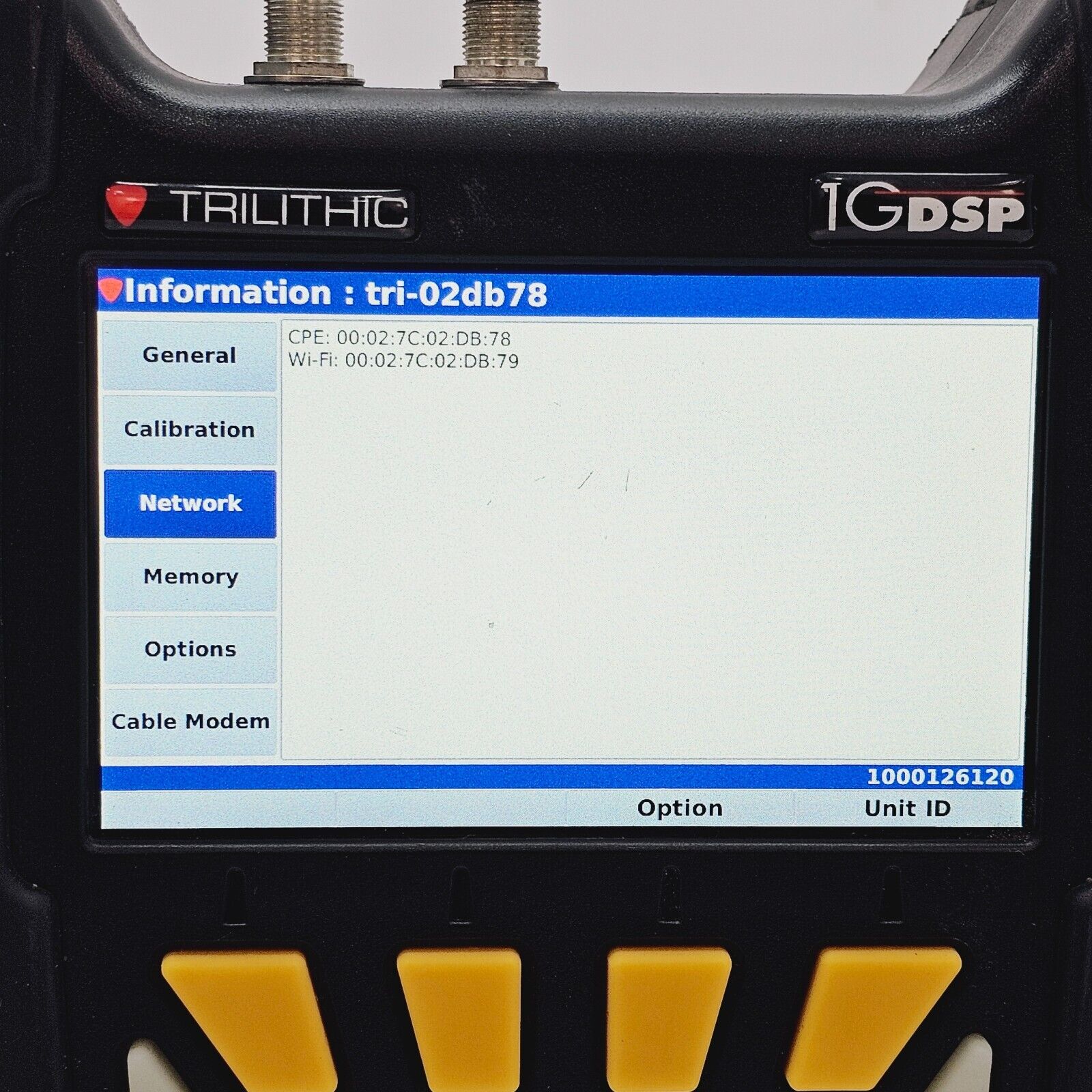 Viavi Trilithic 1G DSP + Options 1GDSP