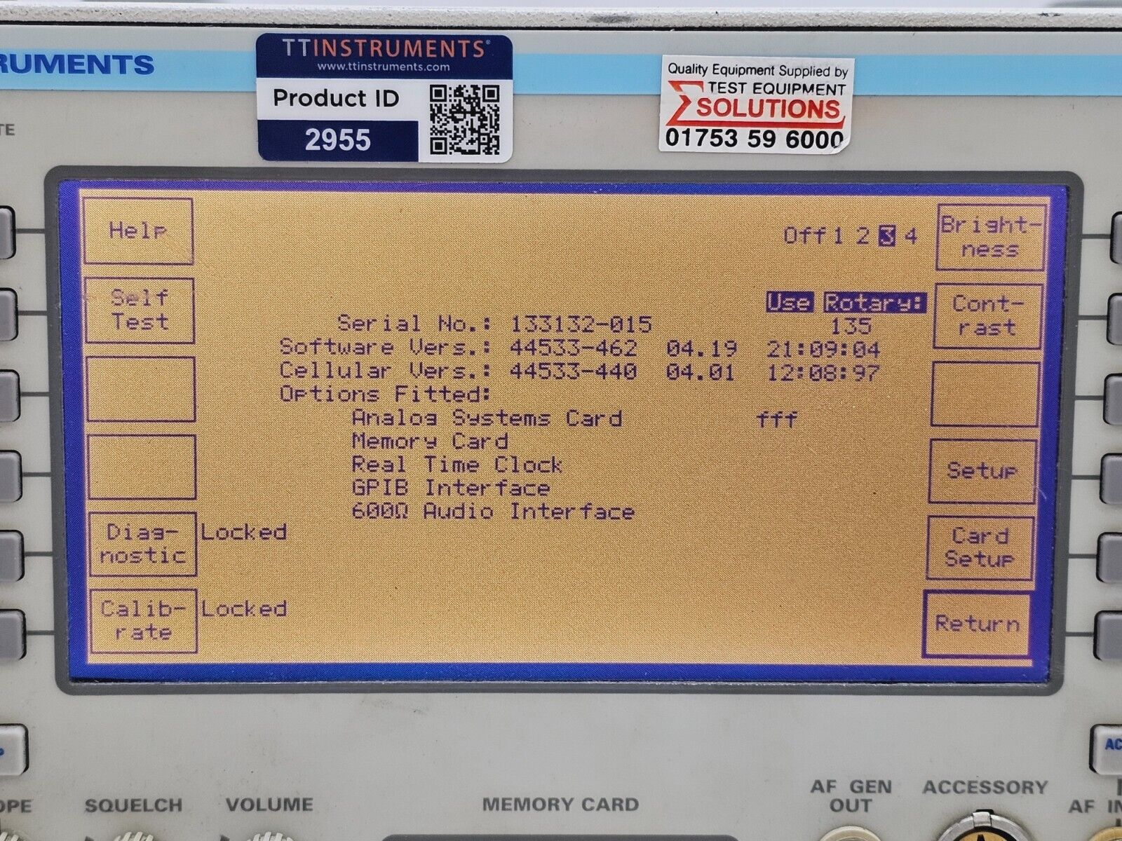 Marconi Instruments 2945A Communications Service Monitor 1 GHz