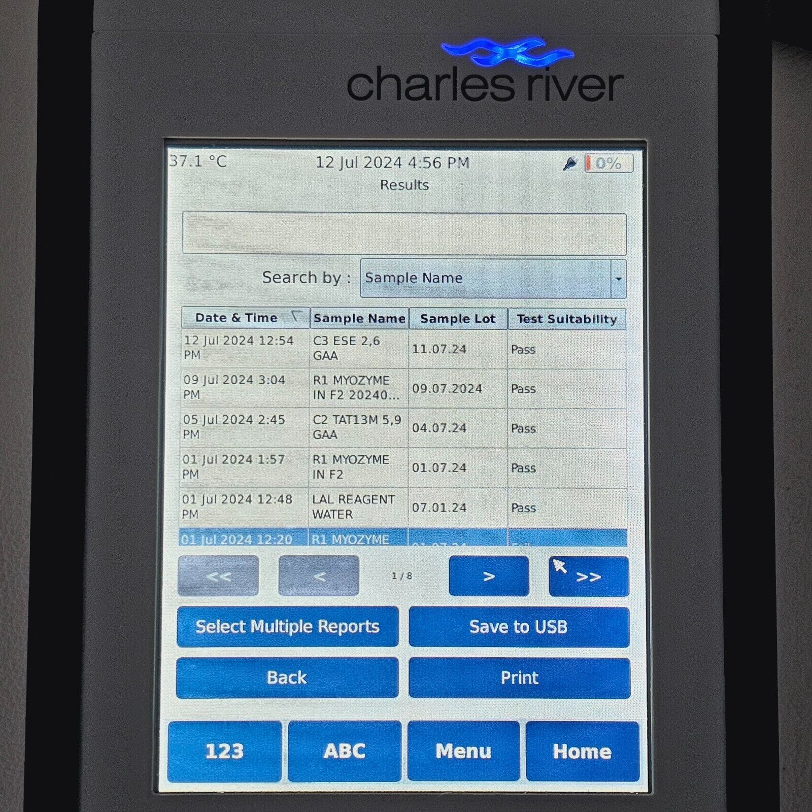 Charles River Endosafe nexgen-PTS PTS150 Handheld Spectrophotometer ASM - 00019