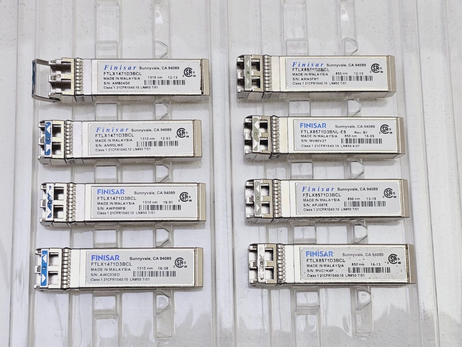 SPIRENT MX2-10G-S8 MX2 8-PORT 10G/1GBE SFP+ Licences: 100M/1G/2.5G/5G/10G + SFPs