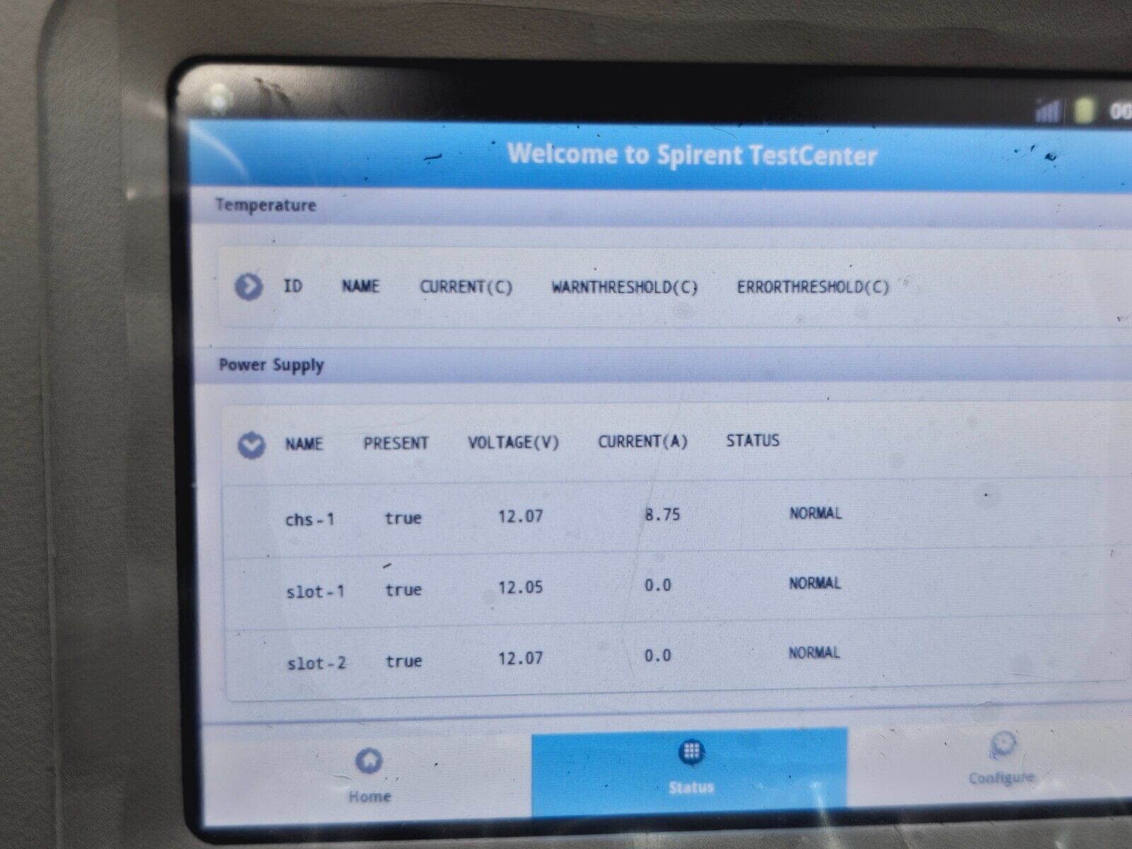 Spirent SPT-N4U-220 2-Slot Chassis Base Model CHS-N4U SPT N4U