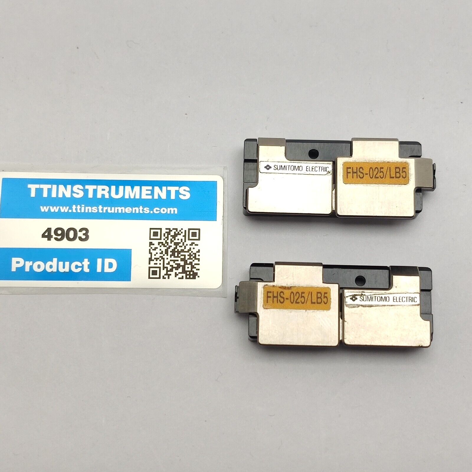 Sumitomo FHS-025/LB5 Fiber Holders (Pair)