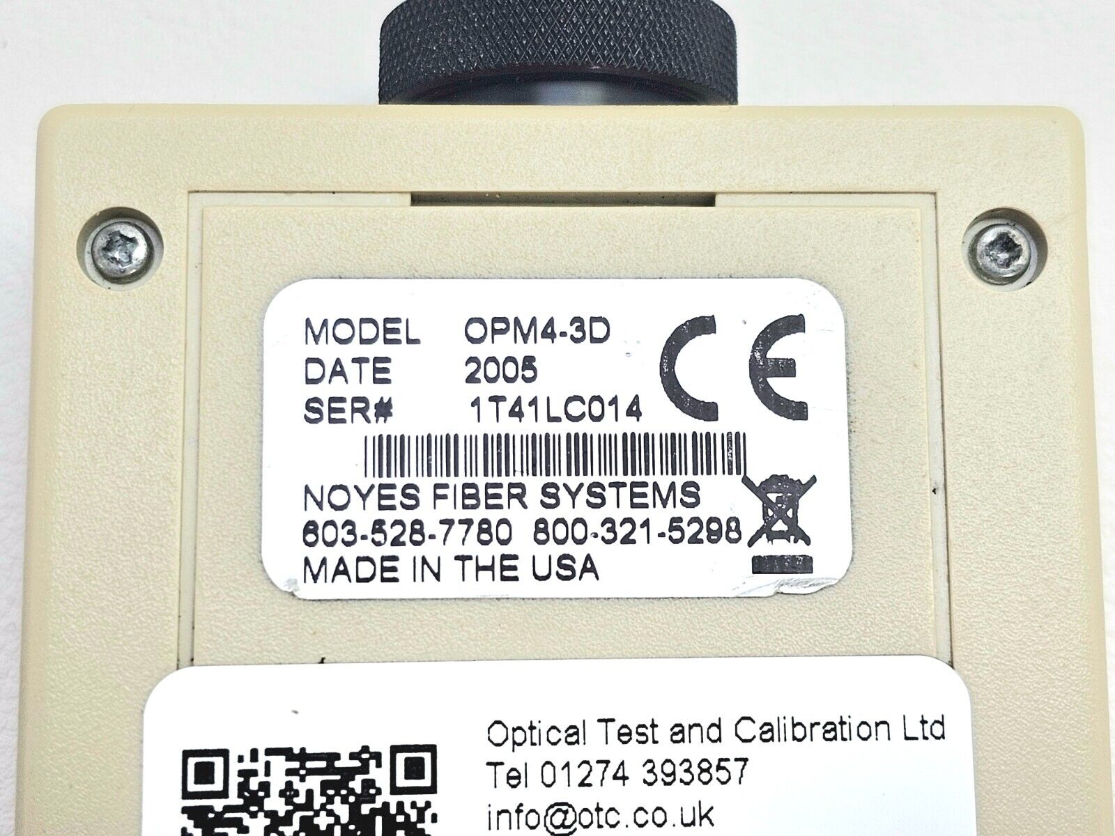 AFL Noyes OPM4-3D & LS2D FC Laser Source (1310/1550) and Power Meter