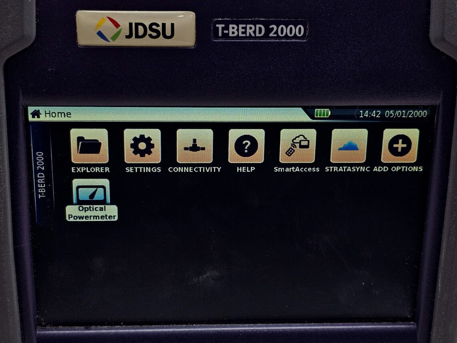 Viavi JDSU T-BERD 2000 Test Platform / Mainframe with built-in Power Meter