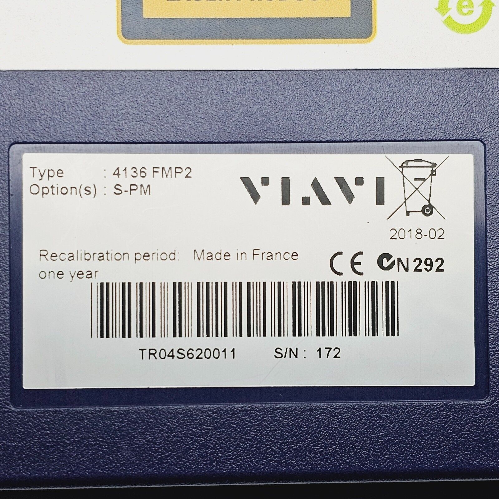 Viavi JDSU MTS 2000 + 4136 FMP2 1310/1550 & 1625 Filtered PON OTDR 46/45/44 dB