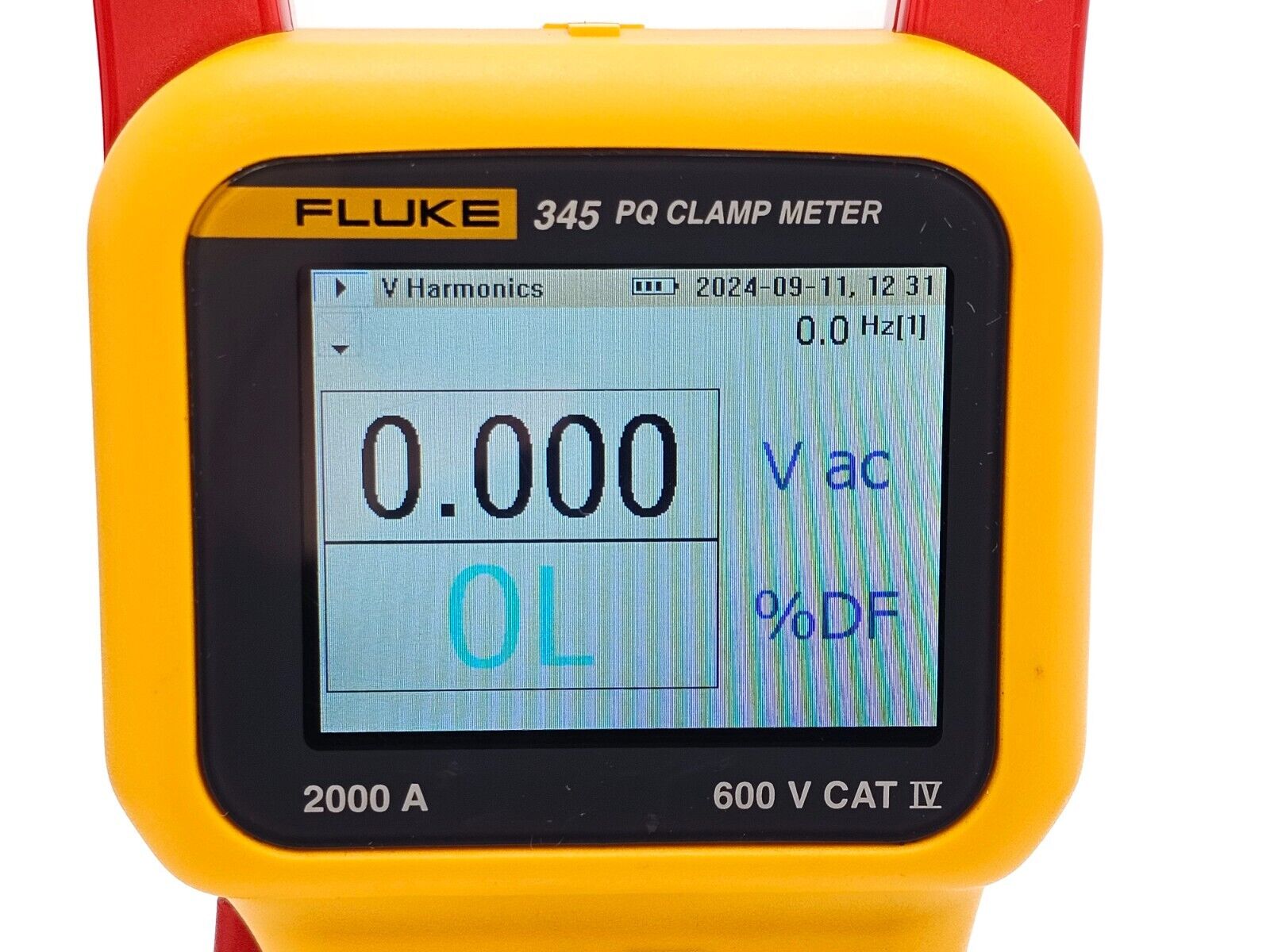 FLUKE 345 PQ Power Quality CLAMP METER 2000 A 600 V with Accessories