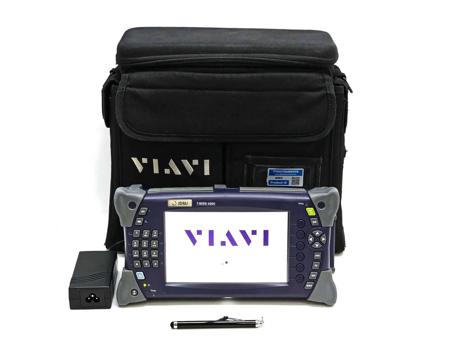 Viavi JDSU MTS 4000 Mainframe Platform with Power Meter and Visual Fault Locator