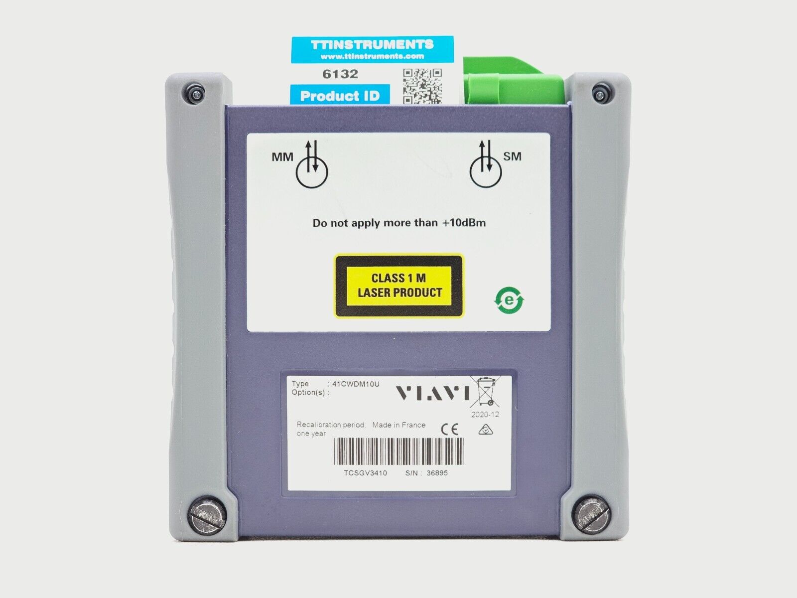 Viavi JDSU 41CWDM10U CWDM 10 Wavelength OTDR Module 1431 - 1611 nm SC-APC 35 dB