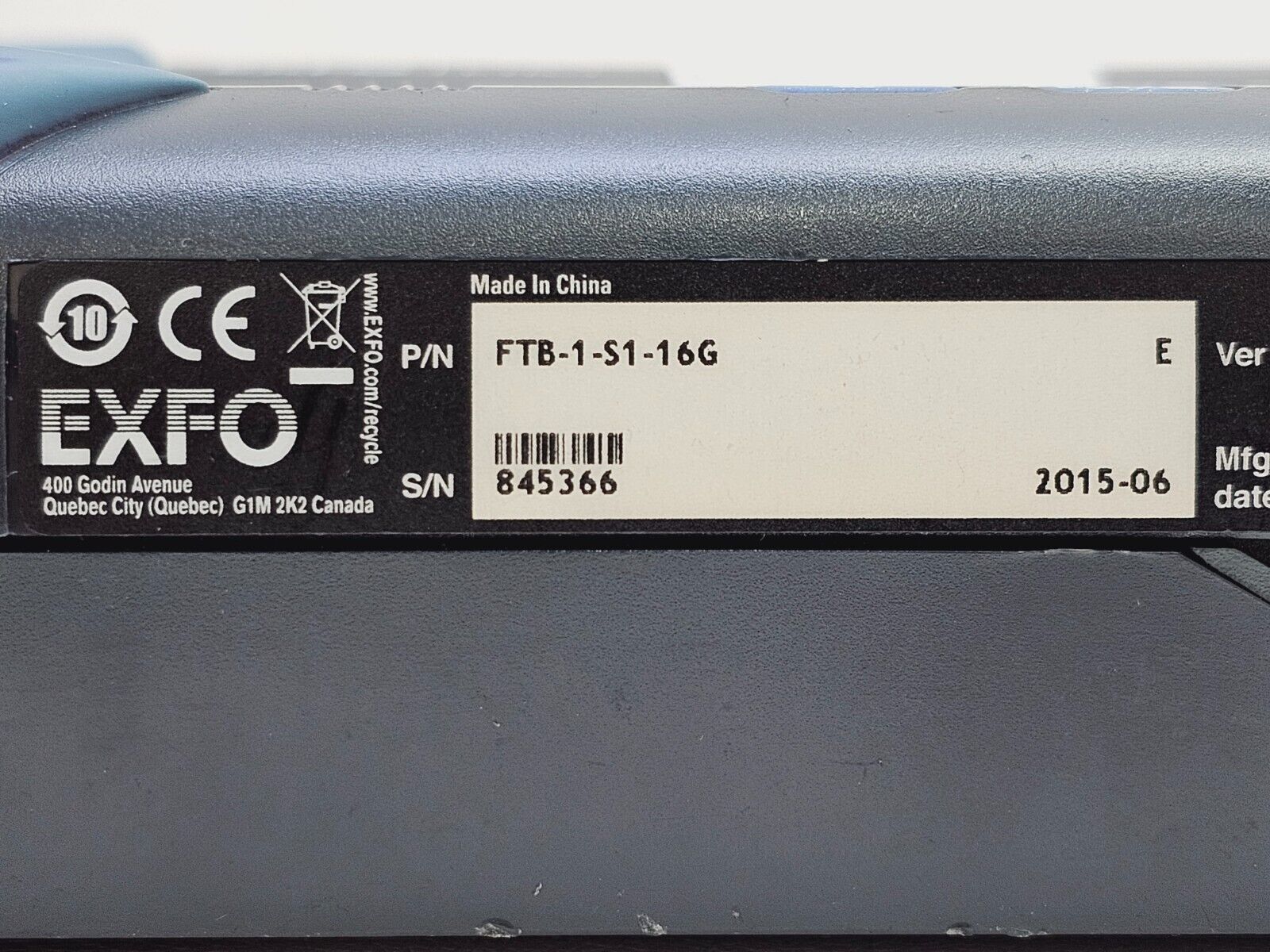 EXFO FTB-1 with FTB-730-234B-EI SM OTDR 1310/1550/1625 nm FTB-730 SC PC