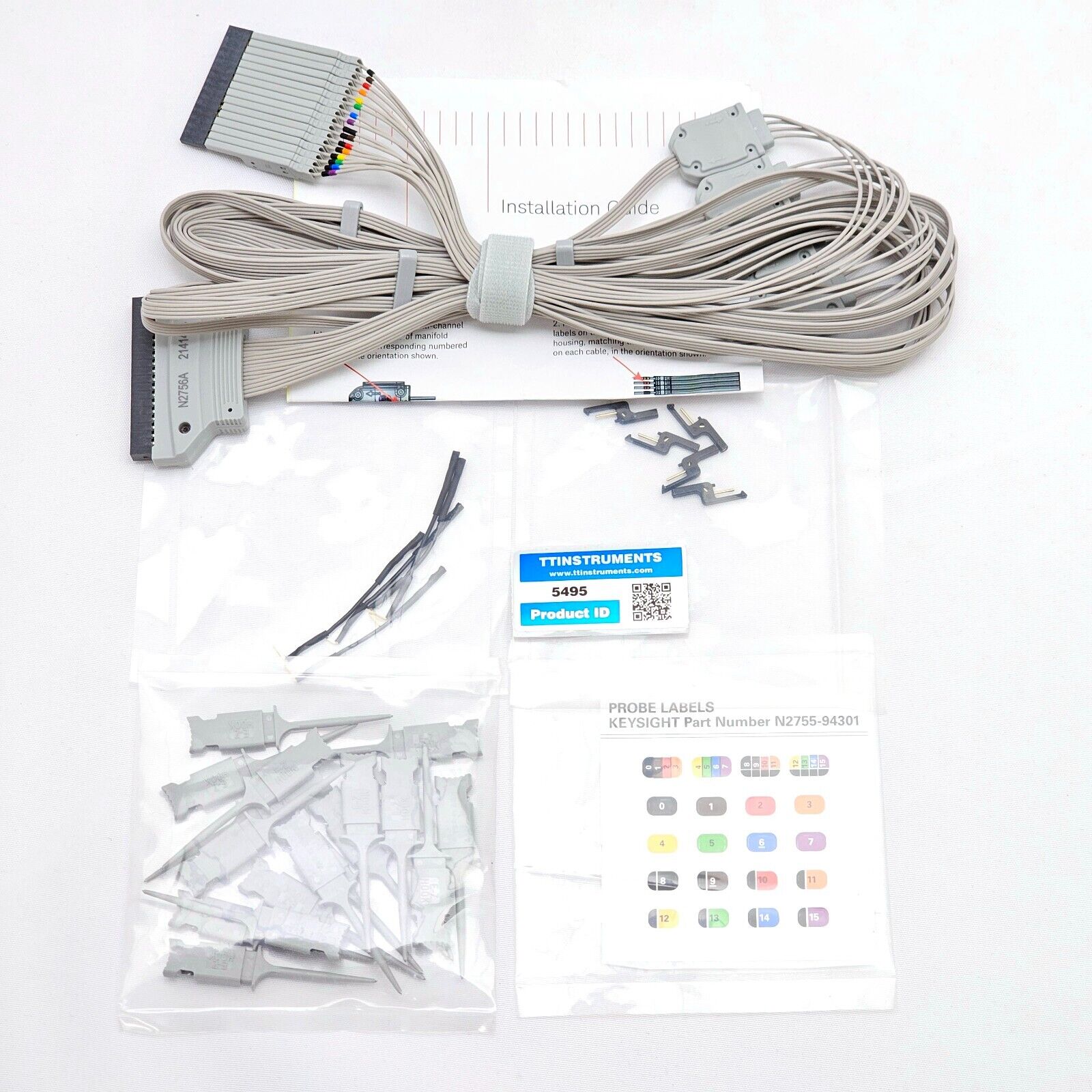 Keysight Agilent N2756A 16-Channel MSO Cable Kit