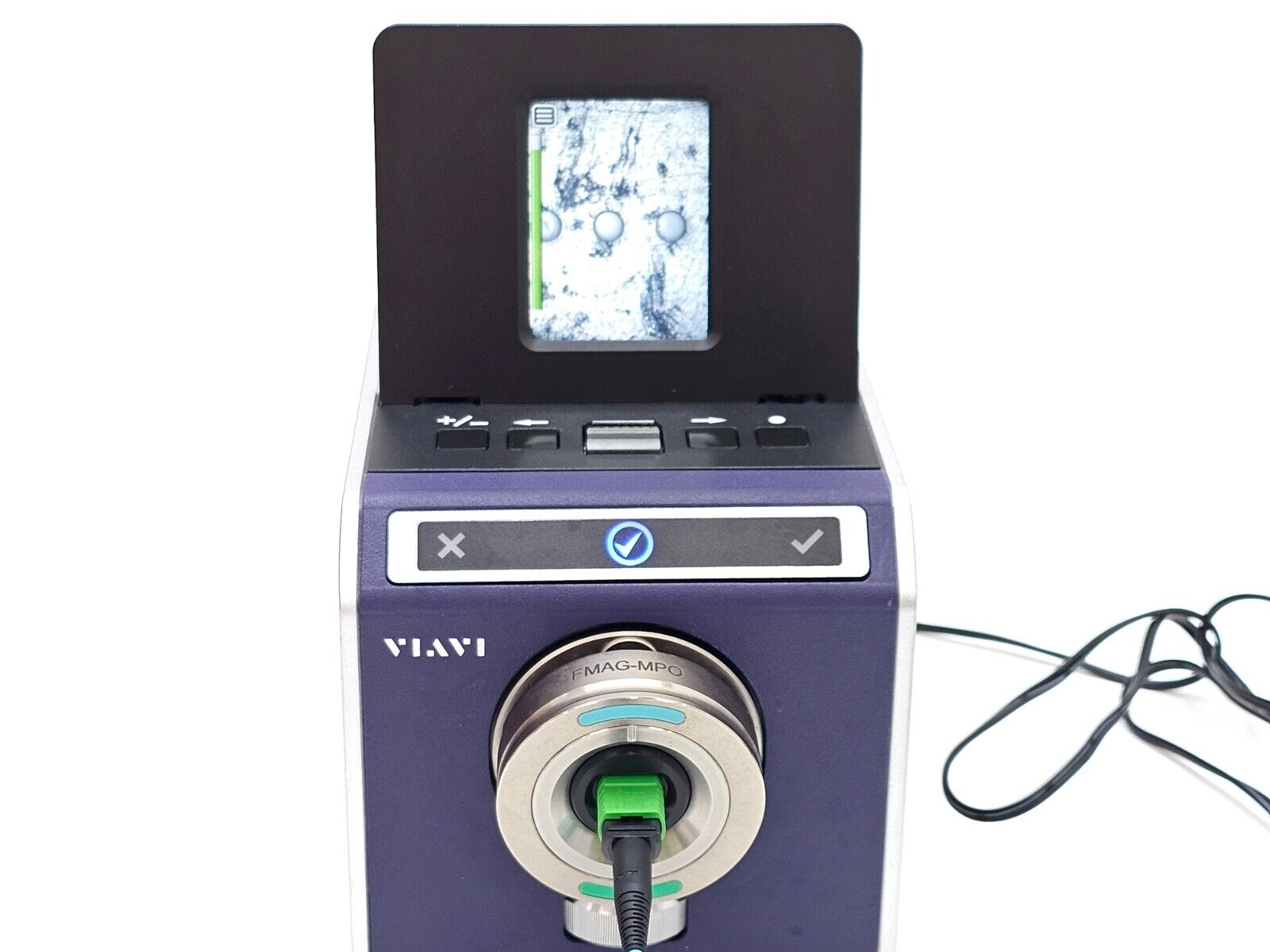 Viavi JDSU FVAm-1000-S Bench-Top MPO Autofocus Microscope with Screen FMAG-MPO A