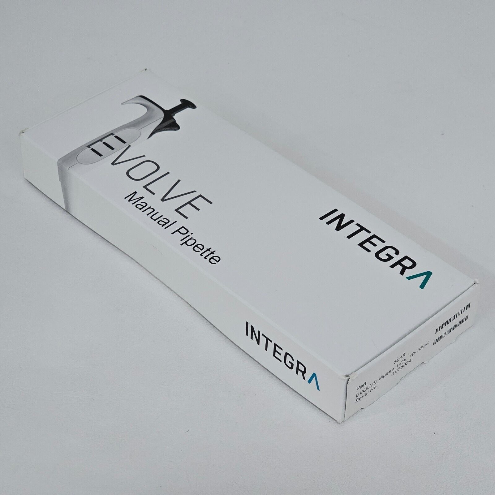 New INTEGRA EVOLVE Well balanced Manual Pipette 3015 Single Channel 100-100µl