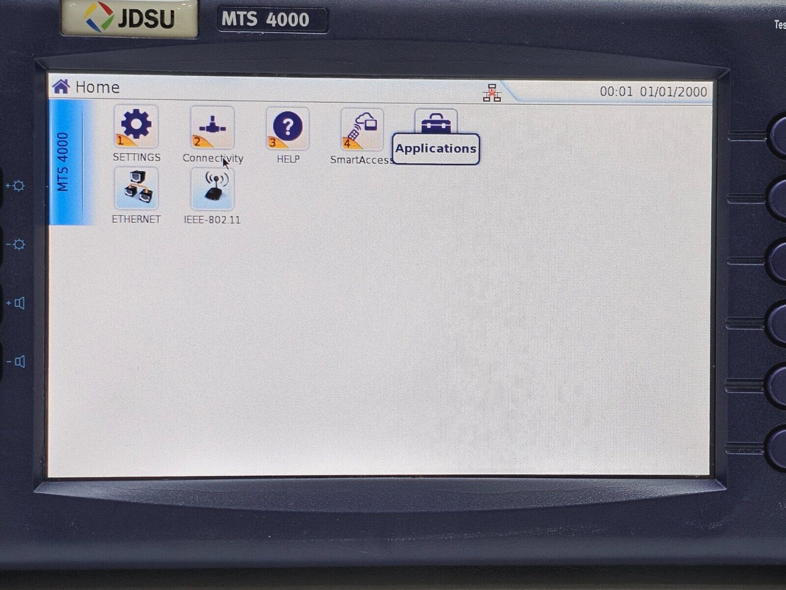 Viavi JDSU MTS T-BERD 4000 Mainframe Platform Bluetooth Wireles READ Description