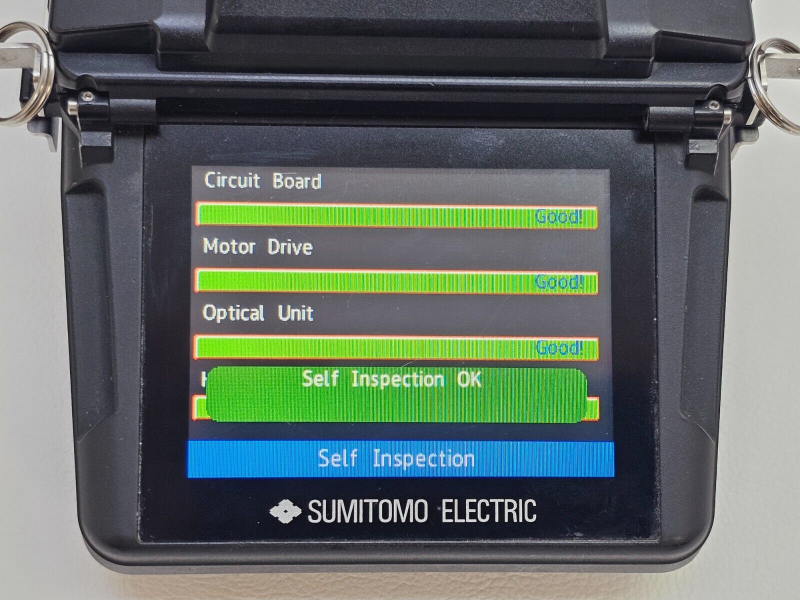 Sumitomo Type-201e-VS V-Groove Splicer + FC-8R Cleaver & 250 Holders ARC 1373